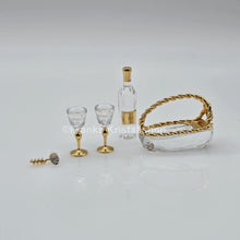 Lade das Bild in den Galerie-Viewer, SWAROVSKI Memories Wein Set 5-teilig Gold 235676
