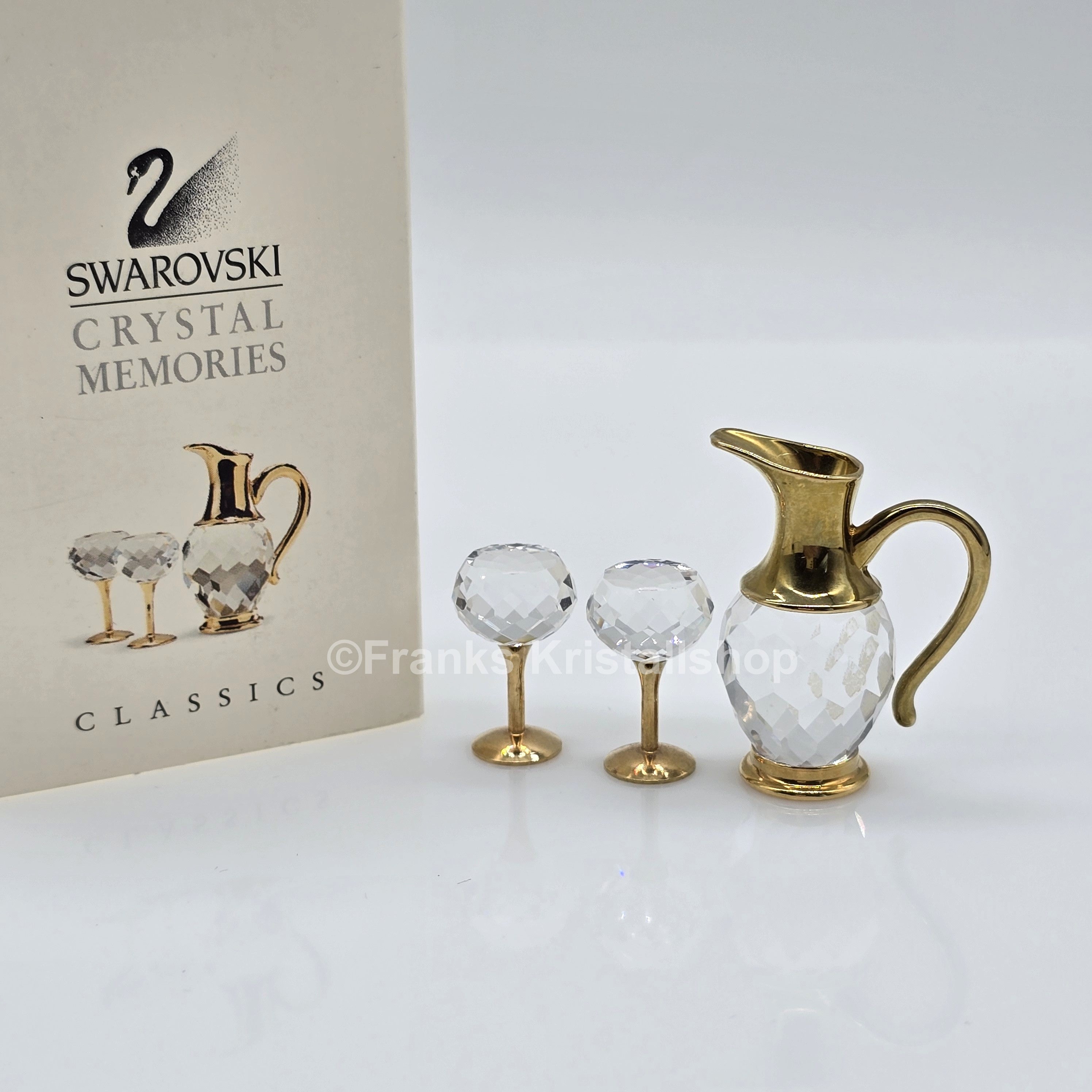SWAROVSKI Memories Wein Set Karaffe und 2 Weingläser 174010