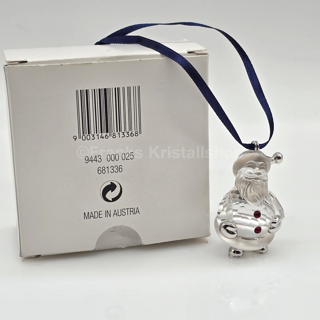 SWAROVSKI Memories Weihnachtsmann Ornament Rhodium 681336