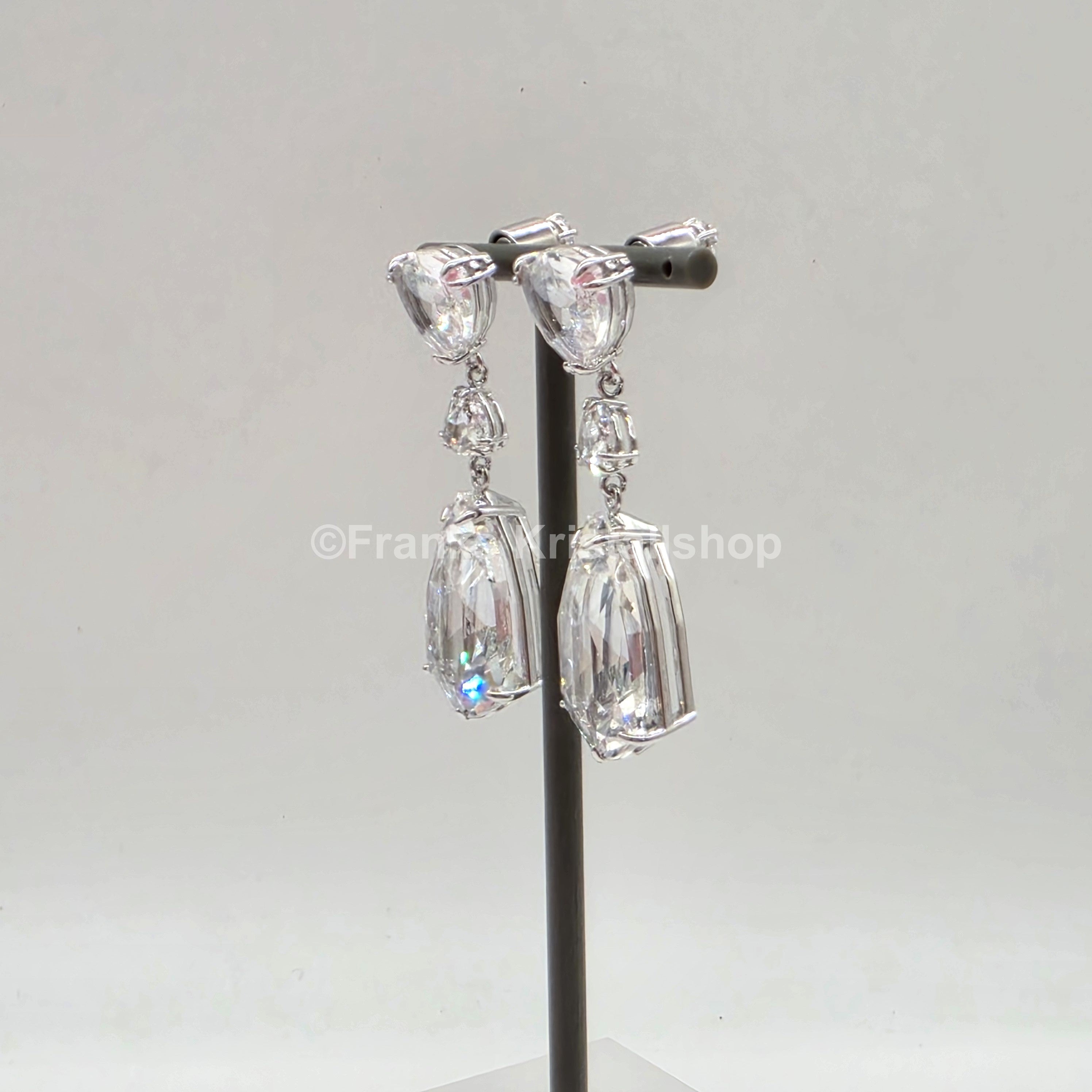SWAROVSKI Mesmera Drop-Ohrhänger versch. Schliffe, Rhodiniert 5652038