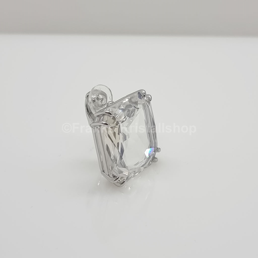 SWAROVSKI Mesmera Einzel Ohrclip Kristall, Weiß, Rhodiniert 5600756
