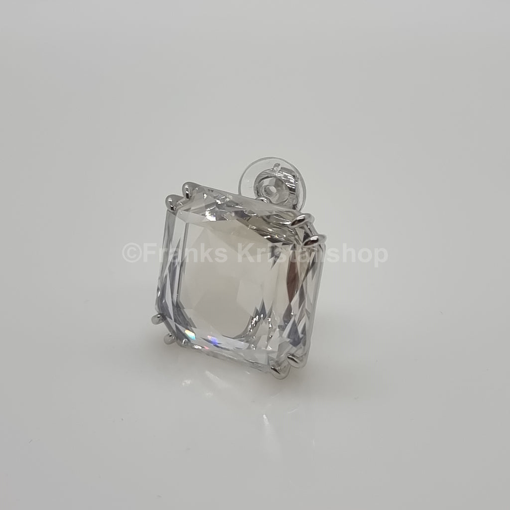 SWAROVSKI Mesmera Einzel Ohrclip Kristall, Weiß, Rhodiniert 5600756