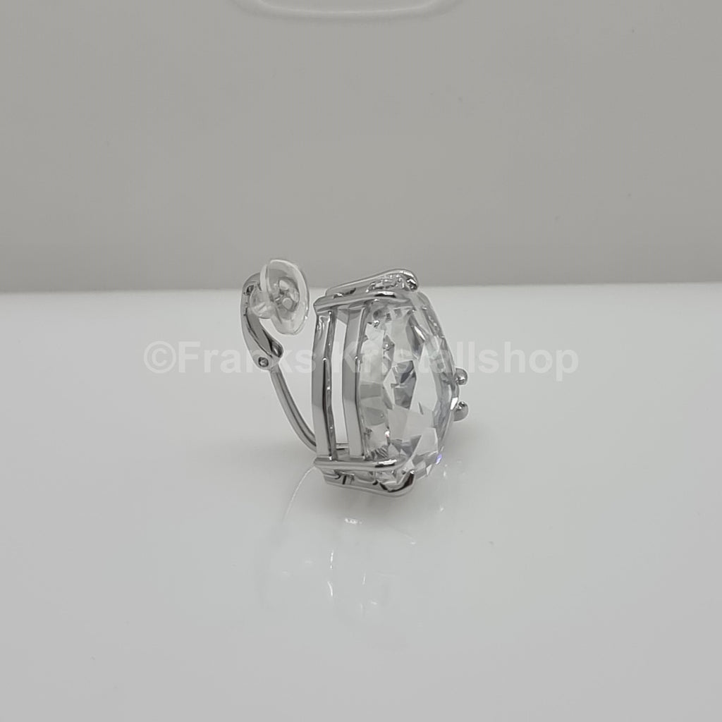 SWAROVSKI Mesmera Einzel Ohrclip Kristall, Weiß, Rhodiniert 5600752