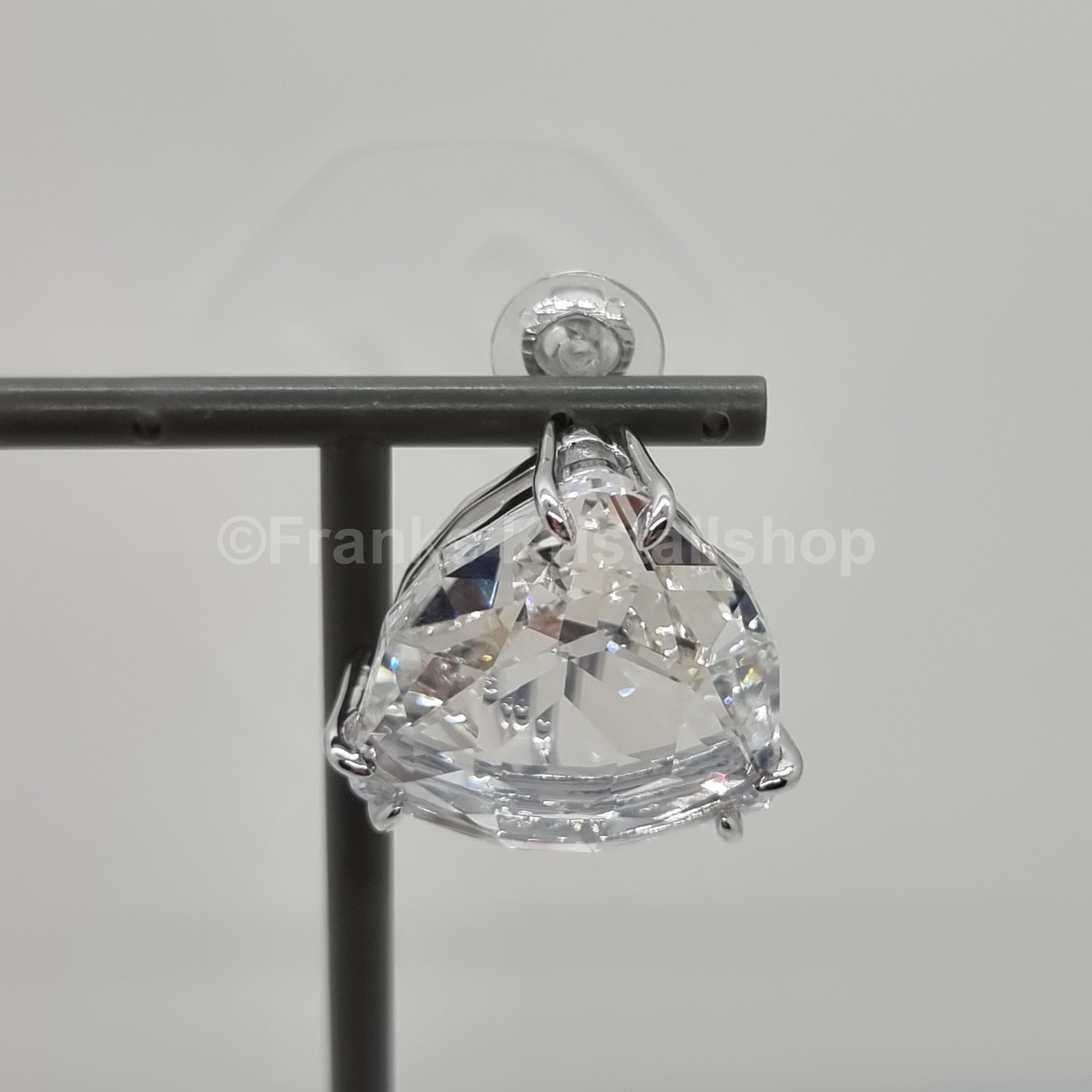SWAROVSKI Mesmera Einzel Ohrclip Kristall, Weiß, Rhodiniert 5600752
