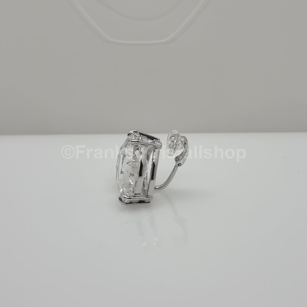 SWAROVSKI Mesmera Einzel Ohrclip Kristall, Weiß, Rhodiniert 5600752
