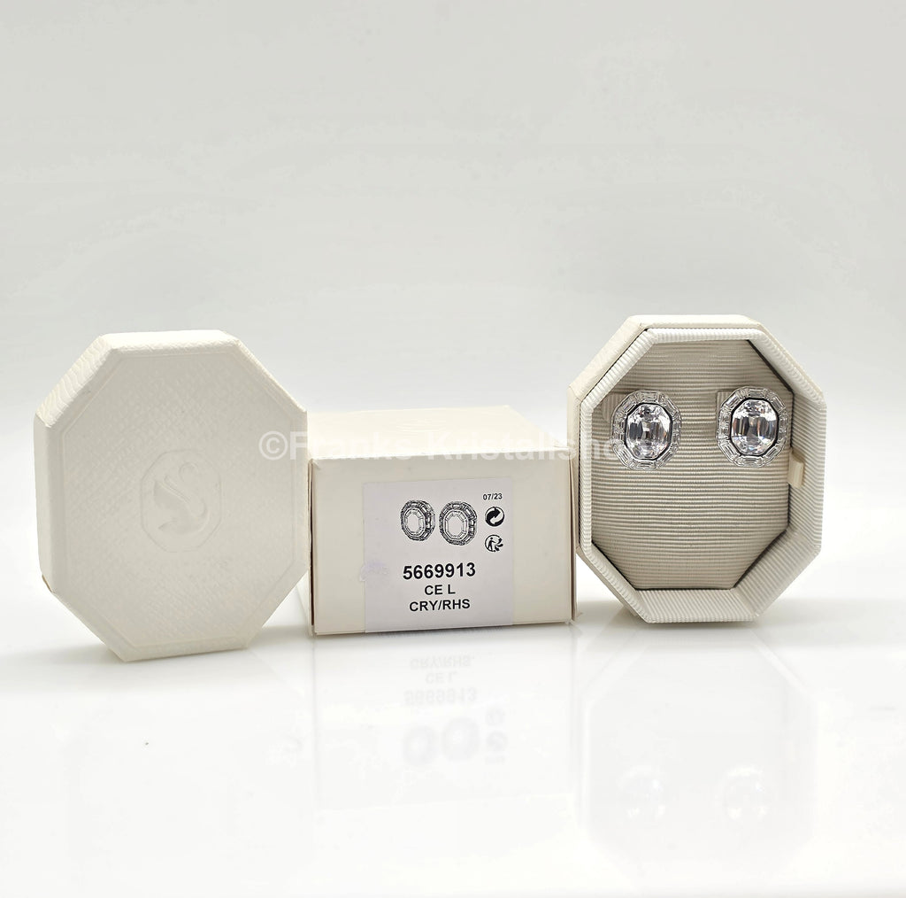 SWAROVSKI Mesmera Ohrclips Clip Ohrringe Weiß, Rhodiniert 5669913