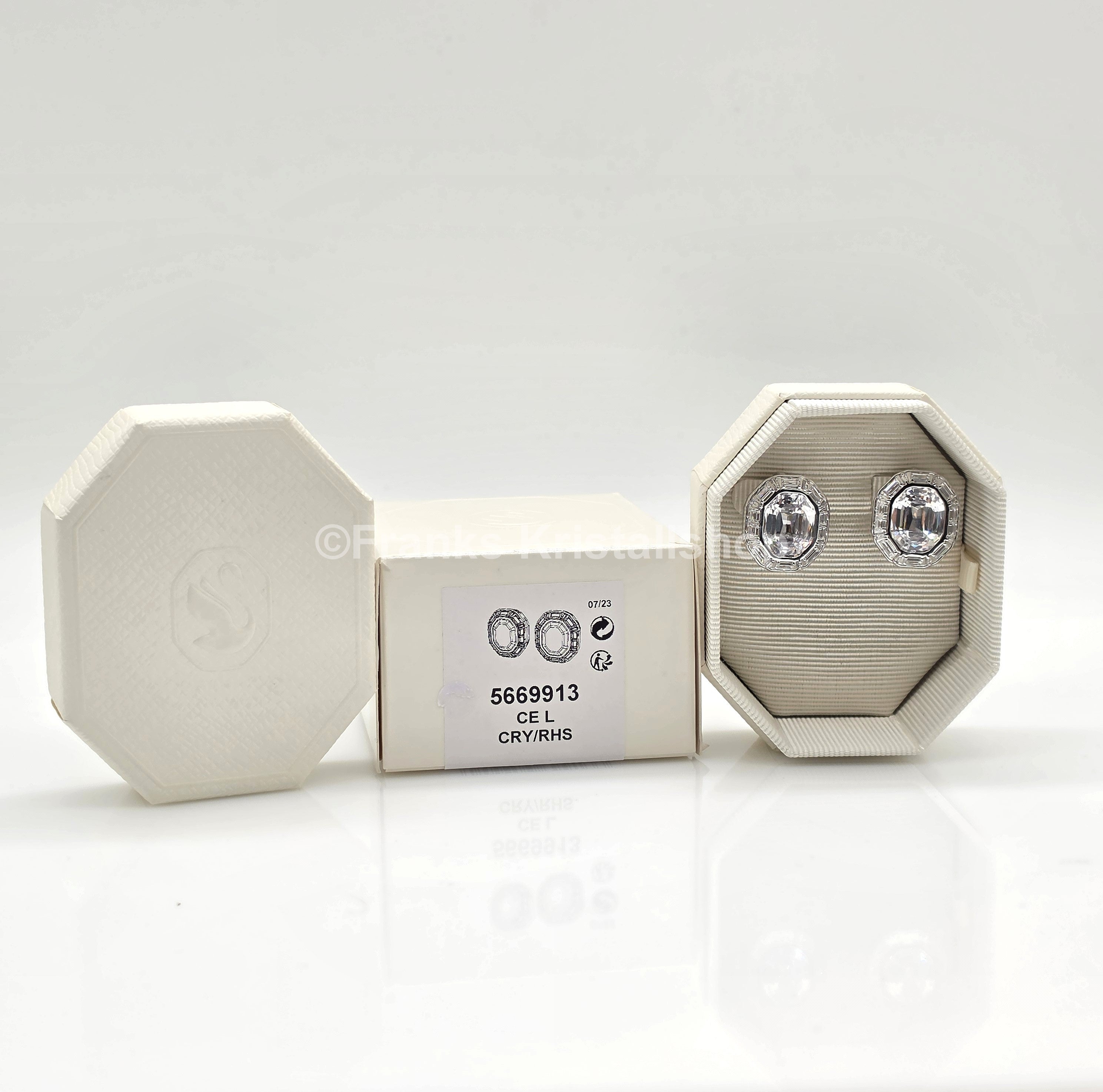 SWAROVSKI Mesmera Ohrclips Clip Ohrringe Weiß, Rhodiniert 5669913