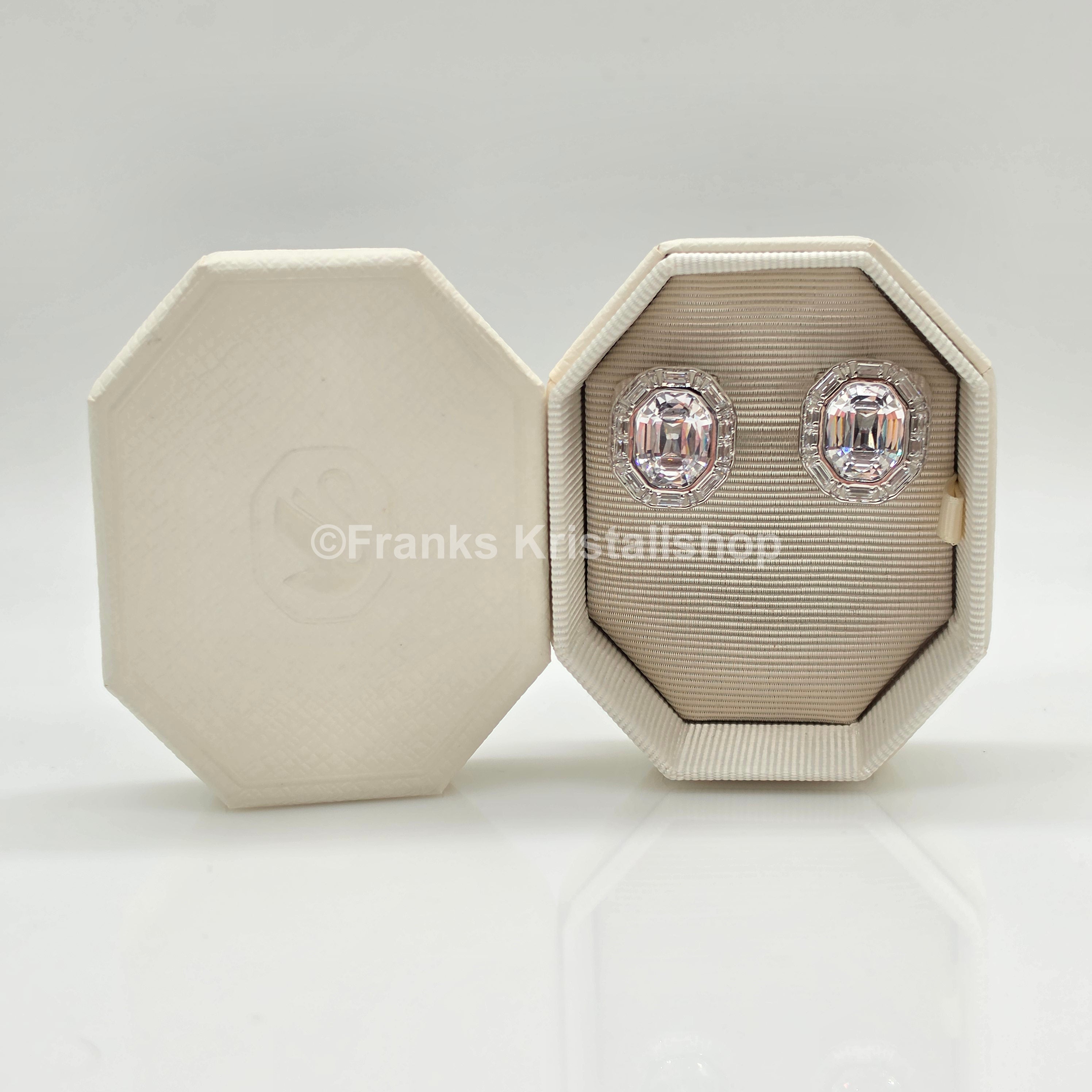 SWAROVSKI Mesmera Ohrclips Clip Ohrringe Weiß, Rhodiniert 5669913