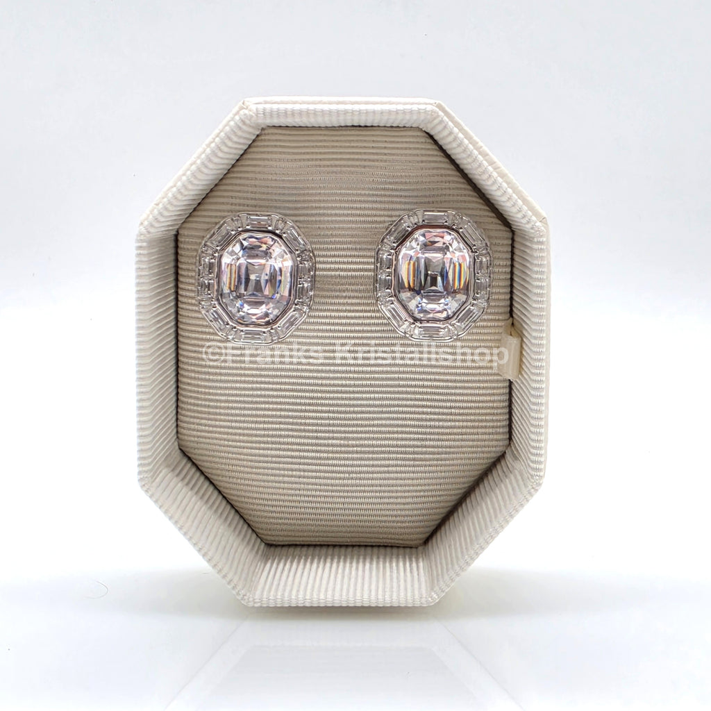 SWAROVSKI Mesmera Ohrclips Clip Ohrringe Weiß, Rhodiniert 5669913