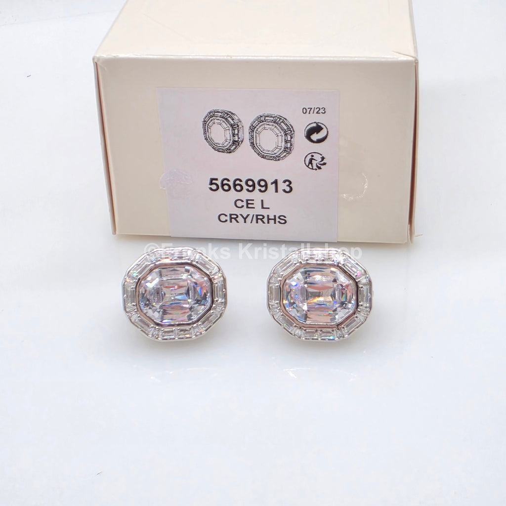 SWAROVSKI Mesmera Ohrclips Clip Ohrringe Weiß, Rhodiniert 5669913