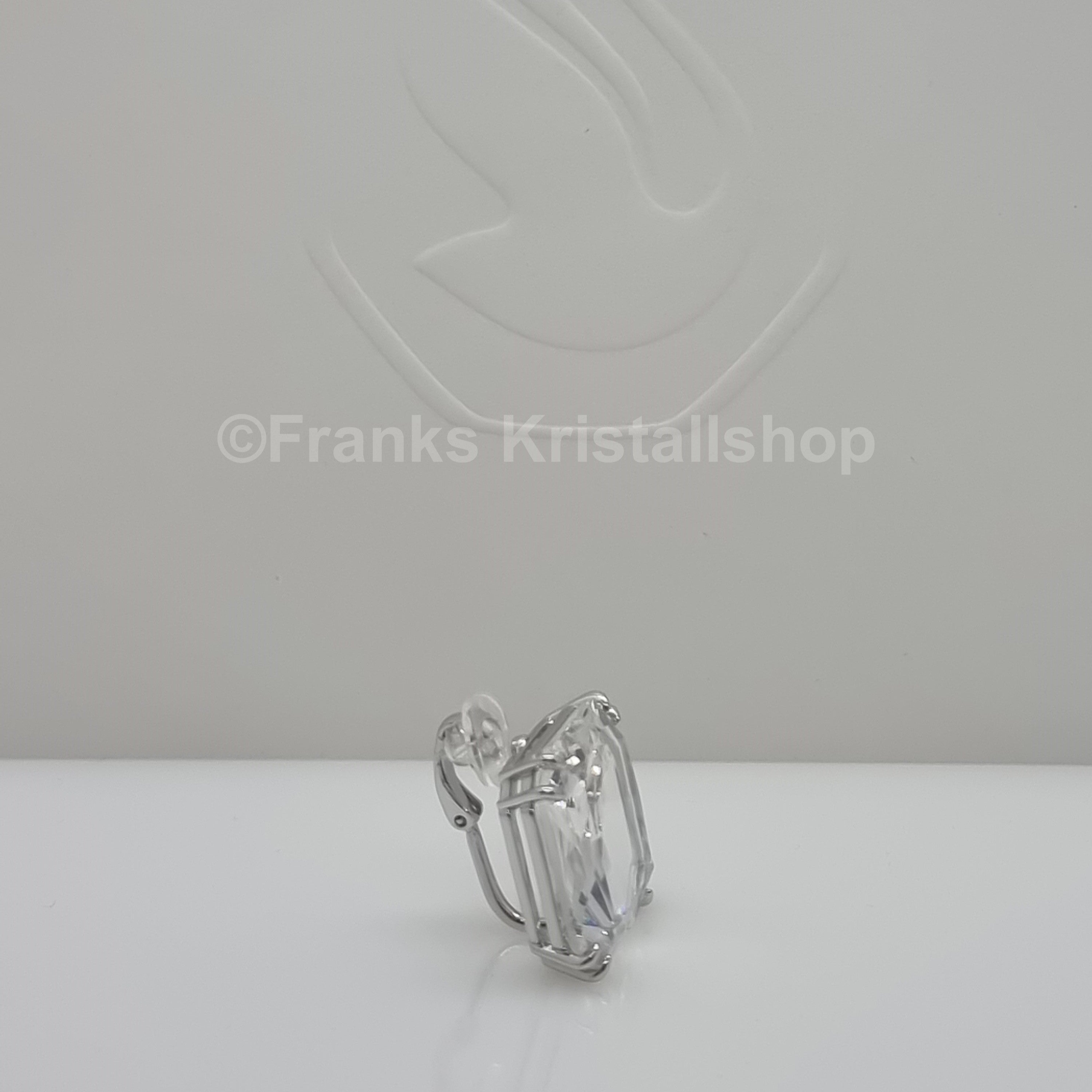 SWAROVSKI Mesmera Einzel Ohrclip Kristall, Weiß, Rhodiniert 5600756