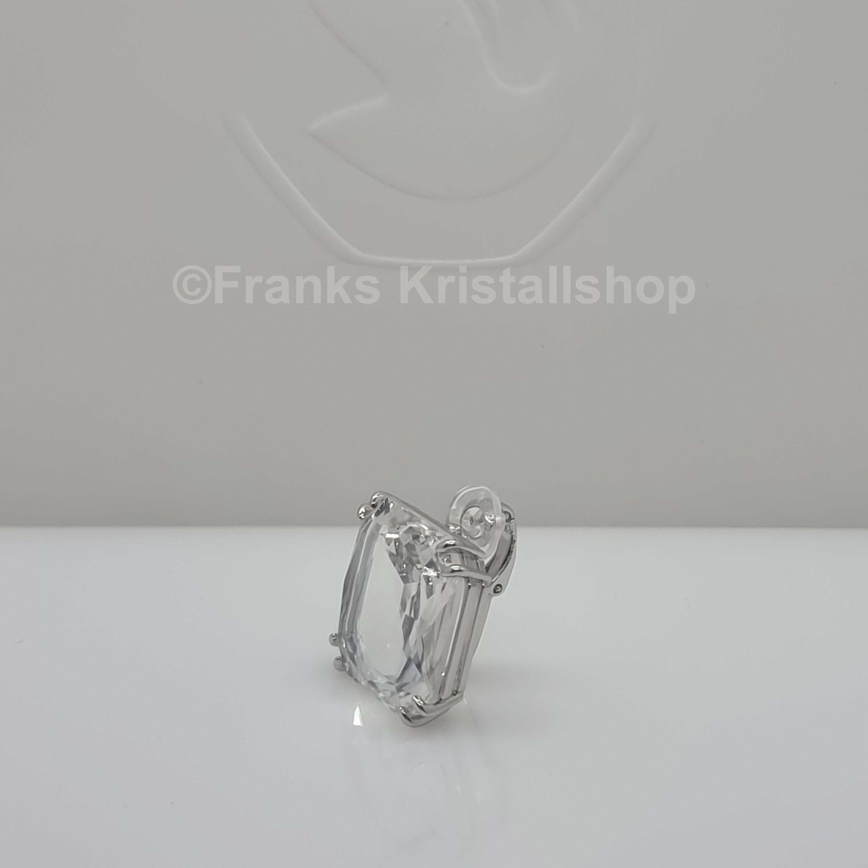 SWAROVSKI Mesmera Einzel Ohrclip Kristall, Weiß, Rhodiniert 5600756