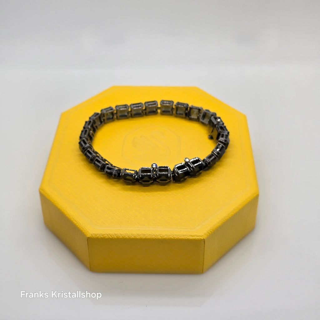 SWAROVSKI Millenia Armband Grau, Rhodiniert 5612682