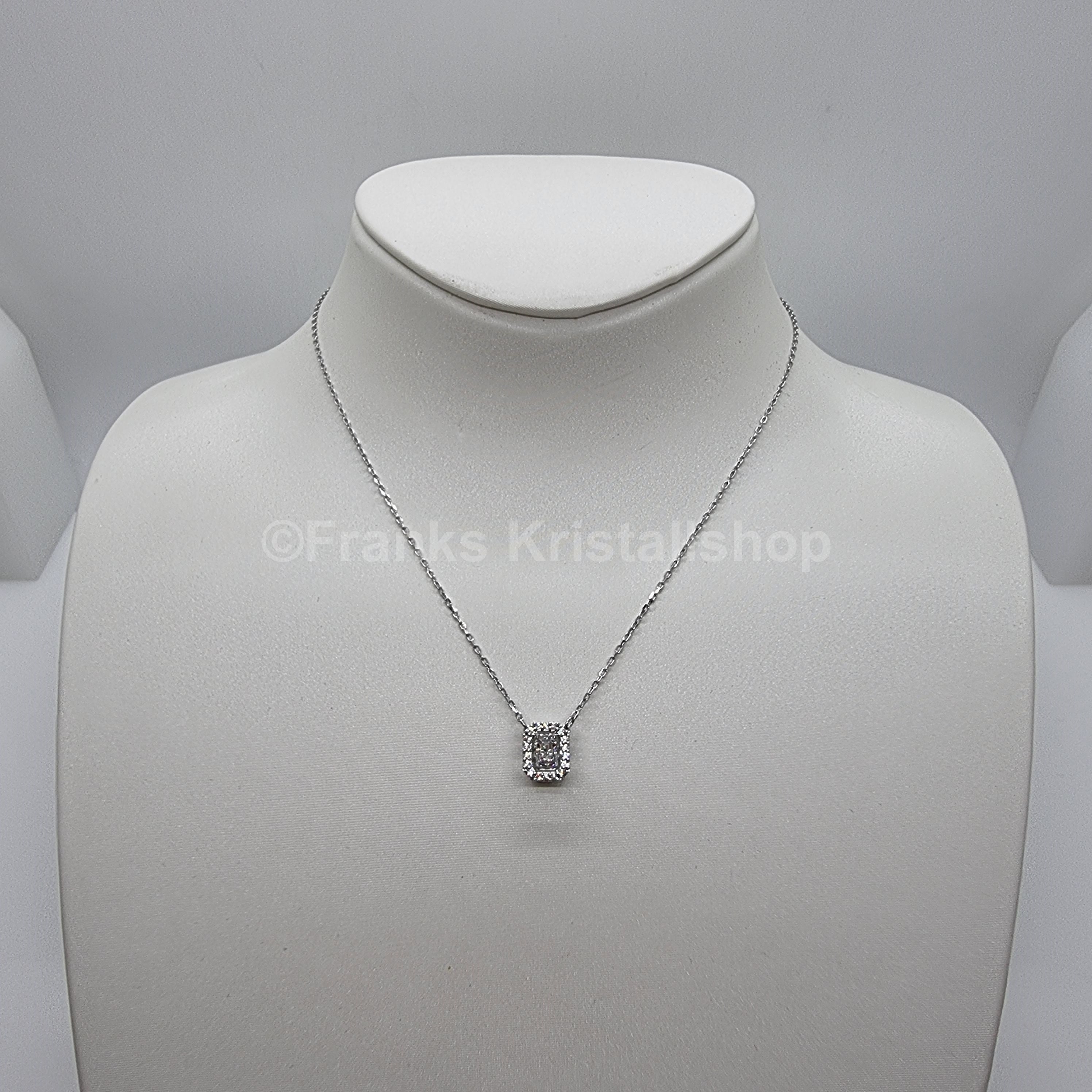 SWAROVSKI Millenia Halskette, Kette, Weiß, Rhodiniert 5599177