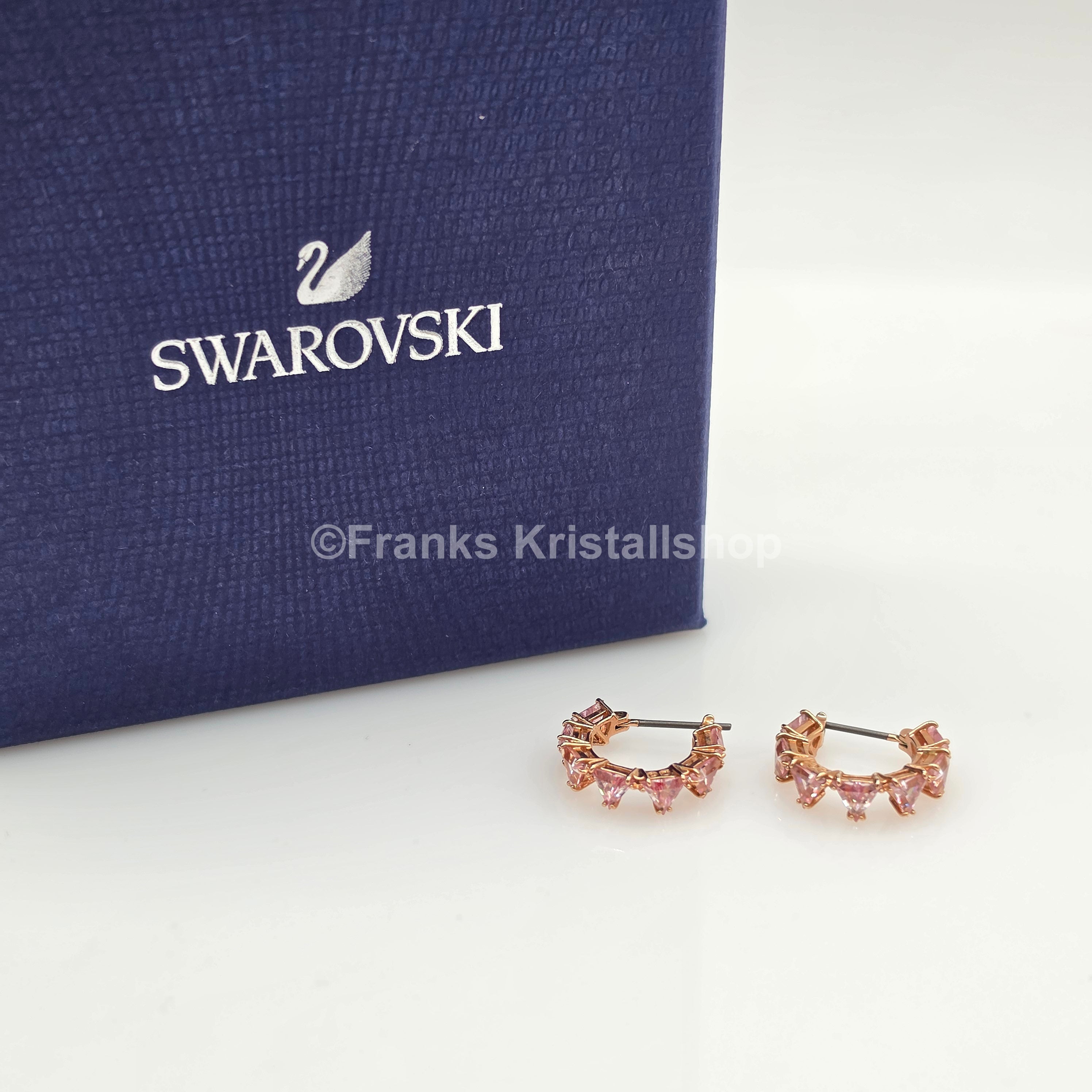 SWAROVSKI Millenia Ohrringe Kreolen Rosa, Roségold 5614930 oU