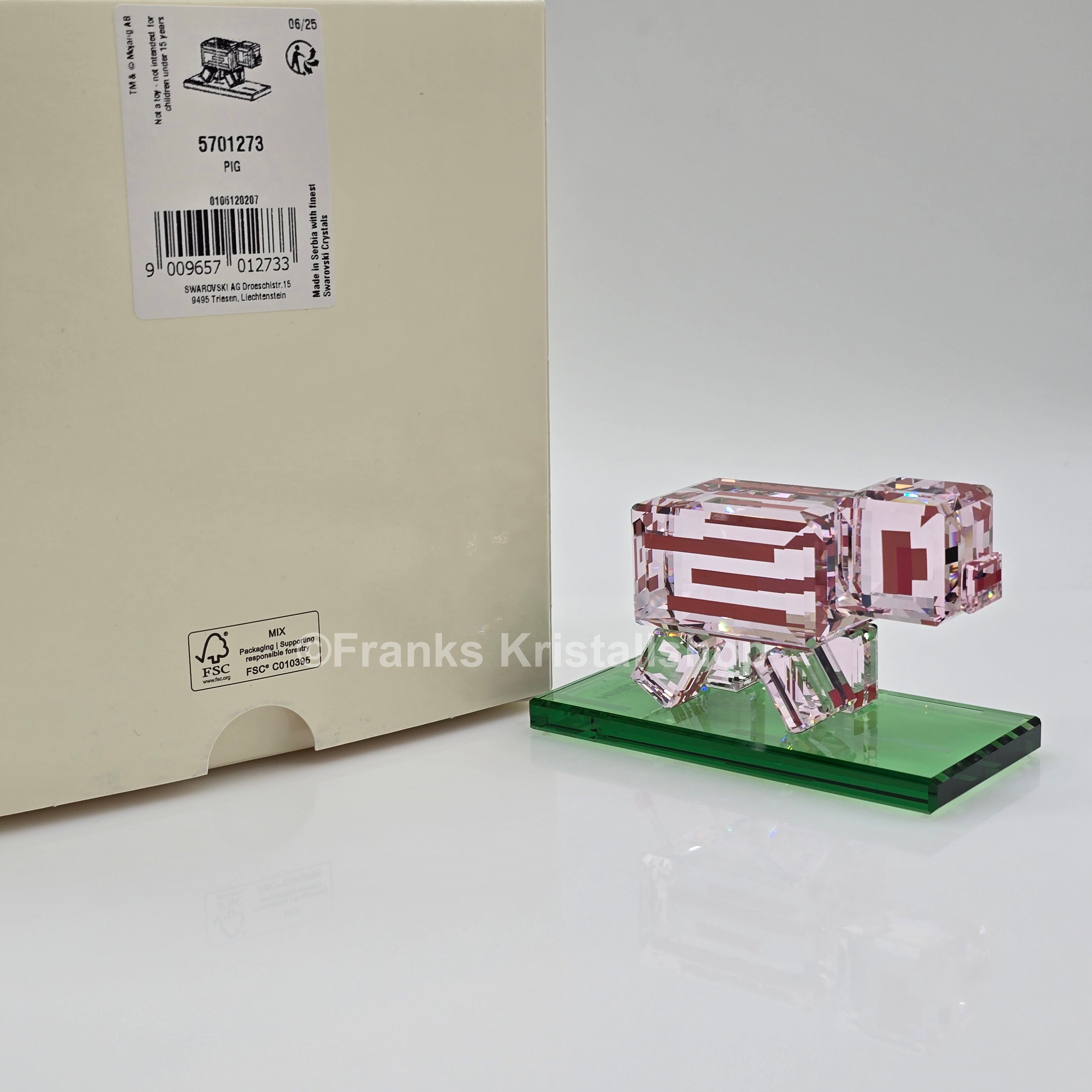 SWAROVSKI Minecraft Pig 5701273