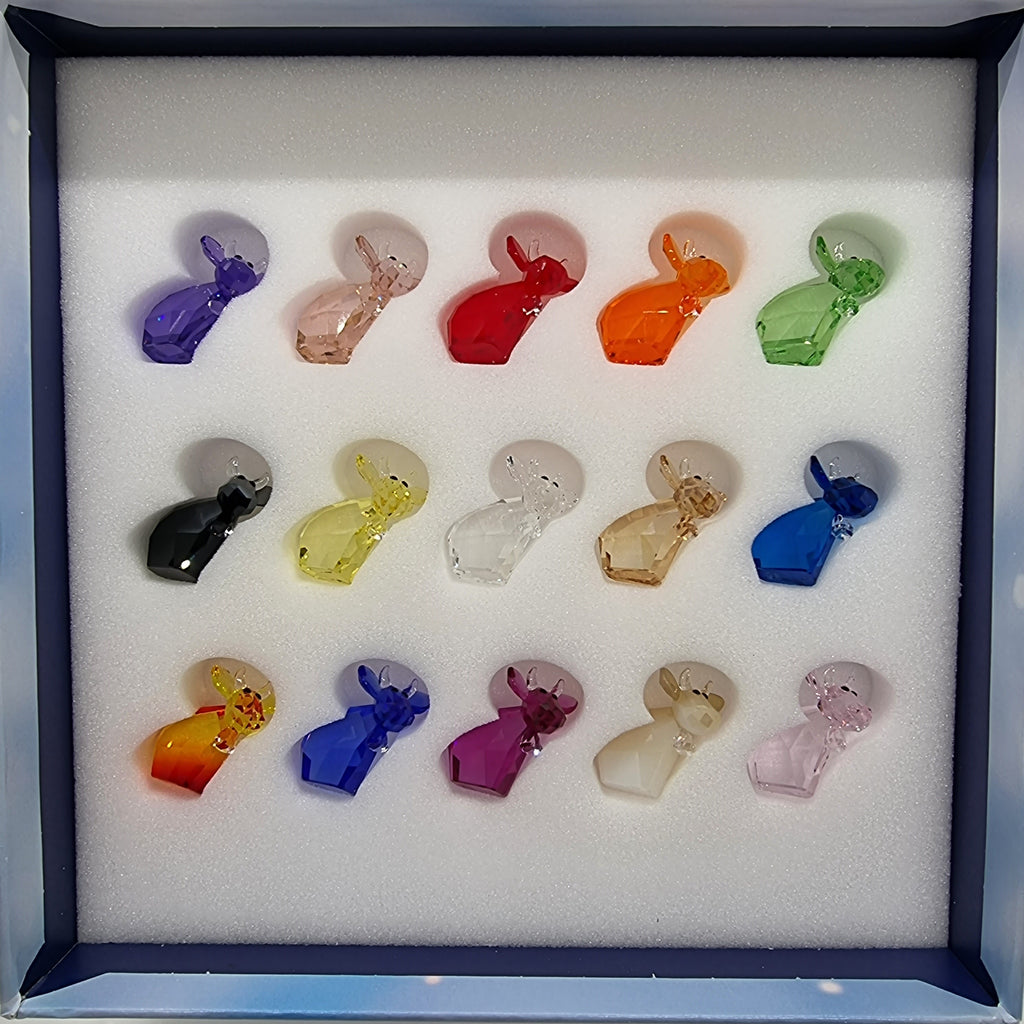 SWAROVSKI Mini Mo Set mit 15 Kühen Limitiert 5136371