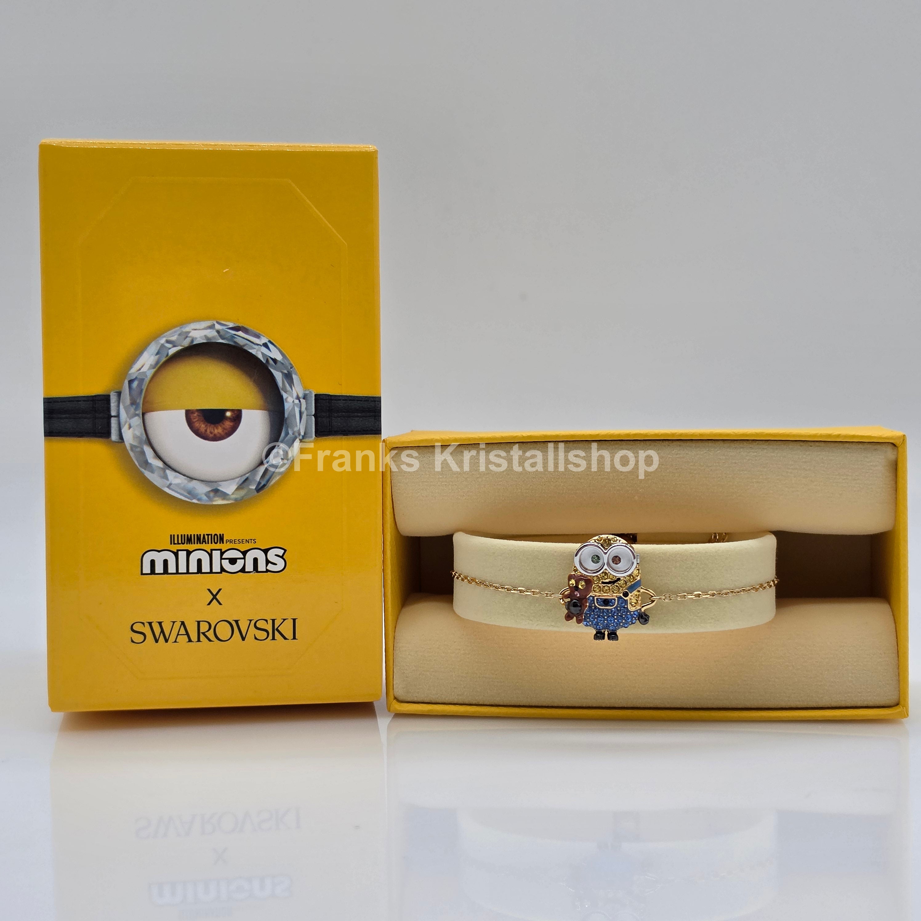 SWAROVSKI Minions Bob Armband, Mehrfarbig, Gold 5743386