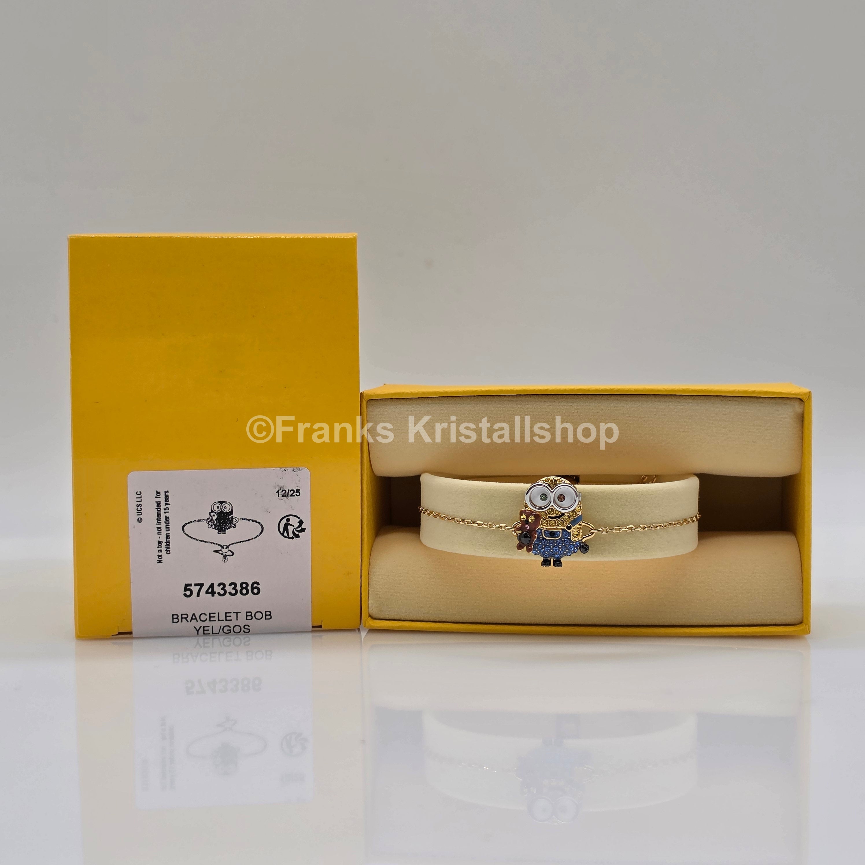 SWAROVSKI Minions Bob Armband, Mehrfarbig, Gold 5743386