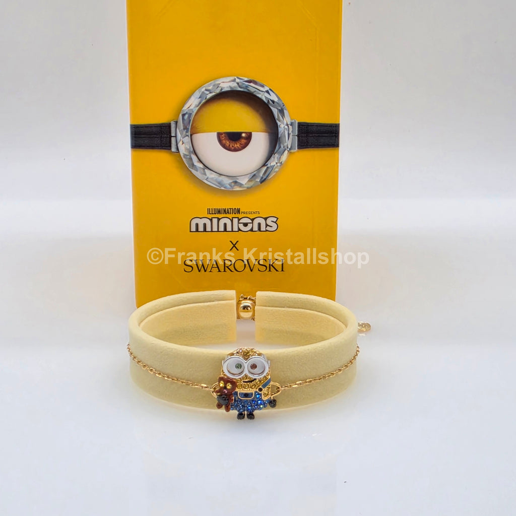 SWAROVSKI Minions Bob Armband, Mehrfarbig, Gold 5743386