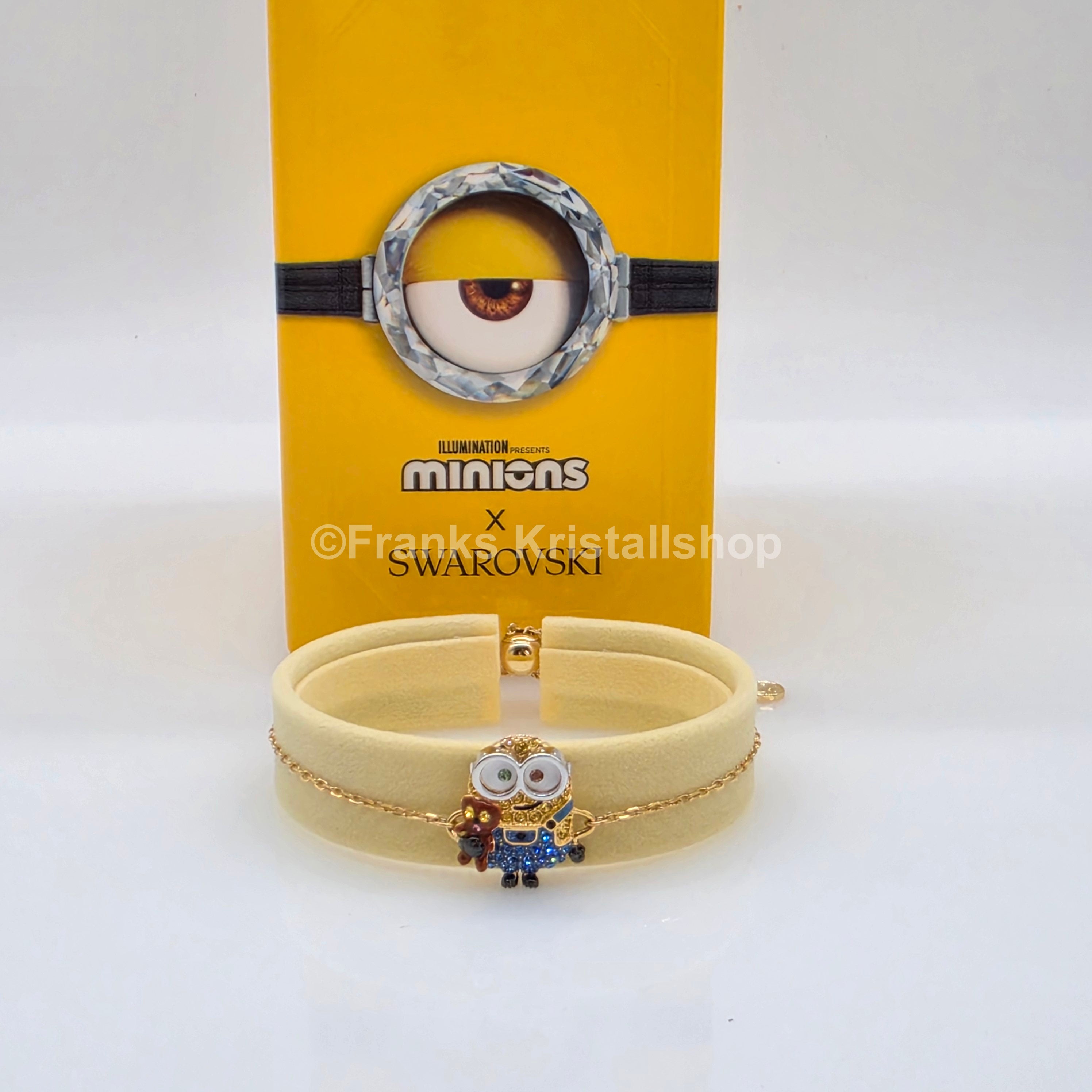 SWAROVSKI Minions Bob Armband, Mehrfarbig, Gold 5743386
