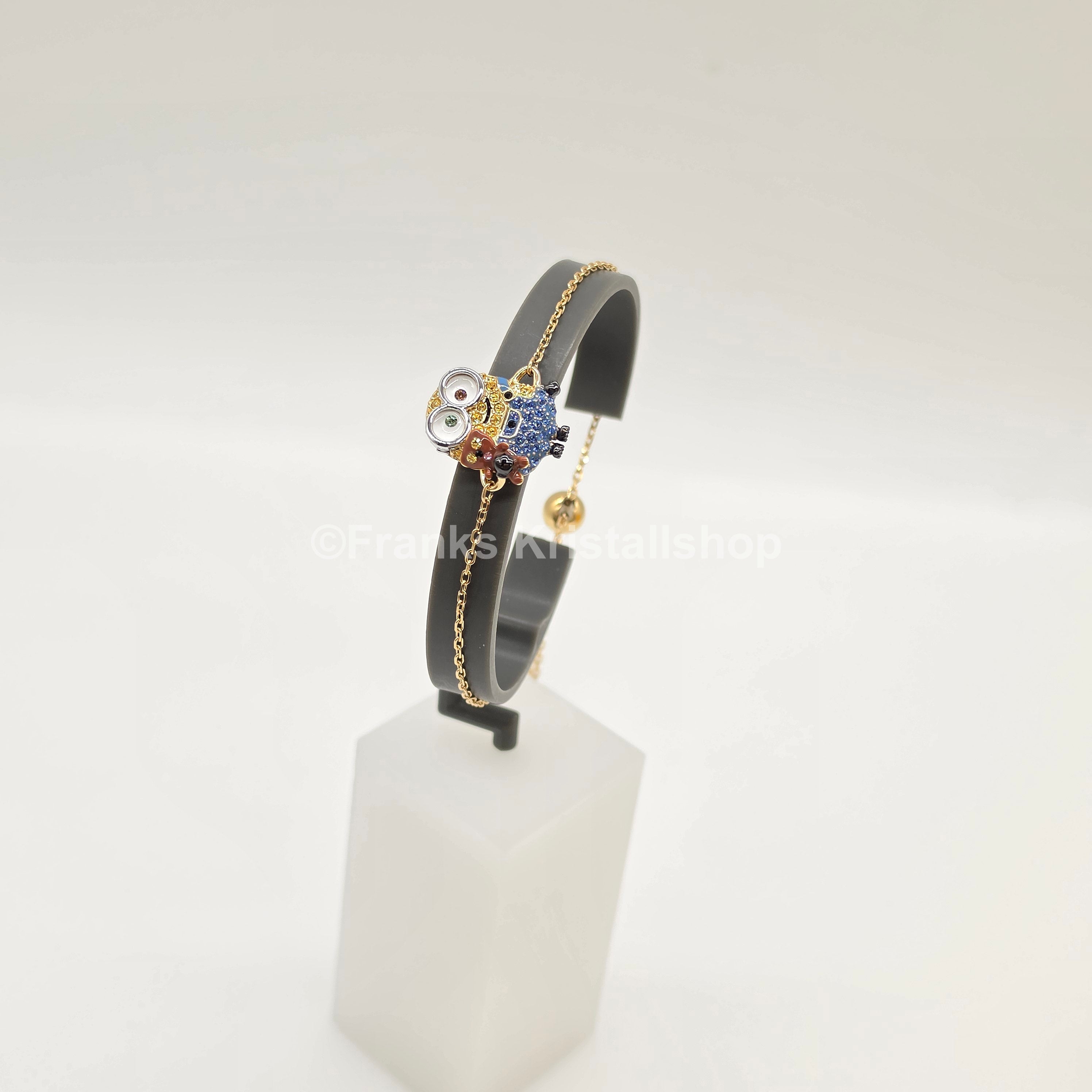 SWAROVSKI Minions Bob Armband, Mehrfarbig, Gold 5743386