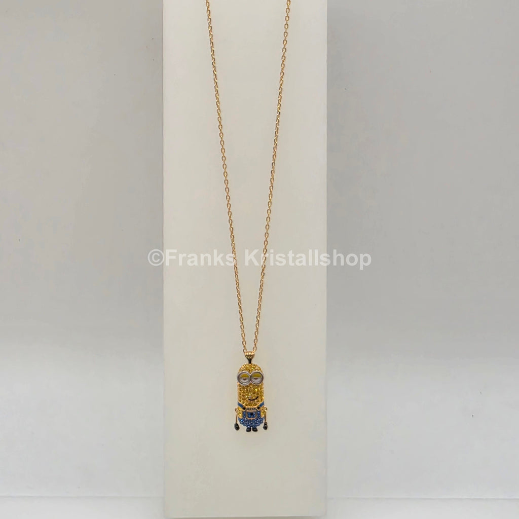 SWAROVSKI Minions Halskette Kevin Anhänger, Mehrfarbig, Gold 5743384