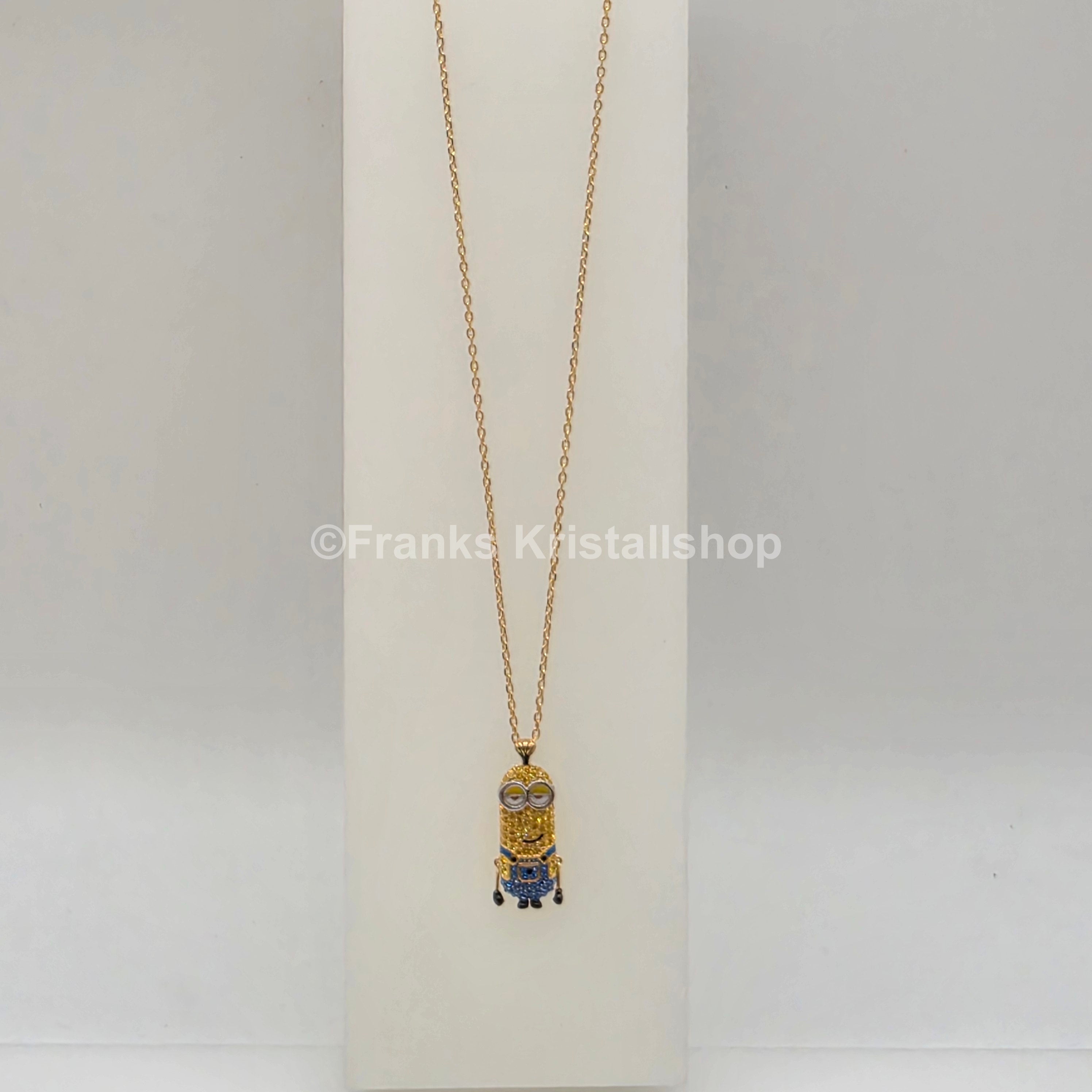 SWAROVSKI Minions Halskette Kevin Anhänger, Mehrfarbig, Gold 5743384
