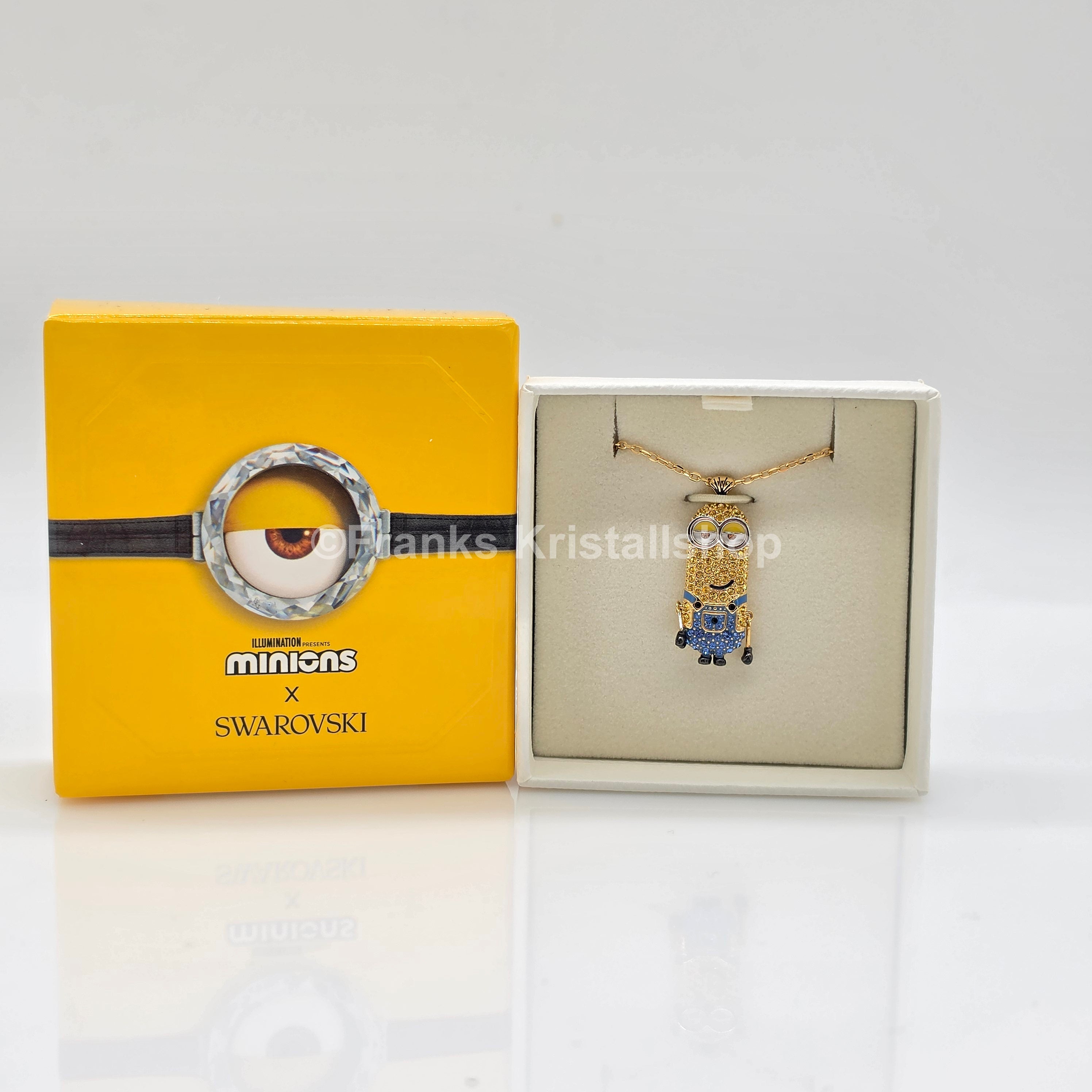SWAROVSKI Minions Halskette Kevin Anhänger, Mehrfarbig, Gold 5743384