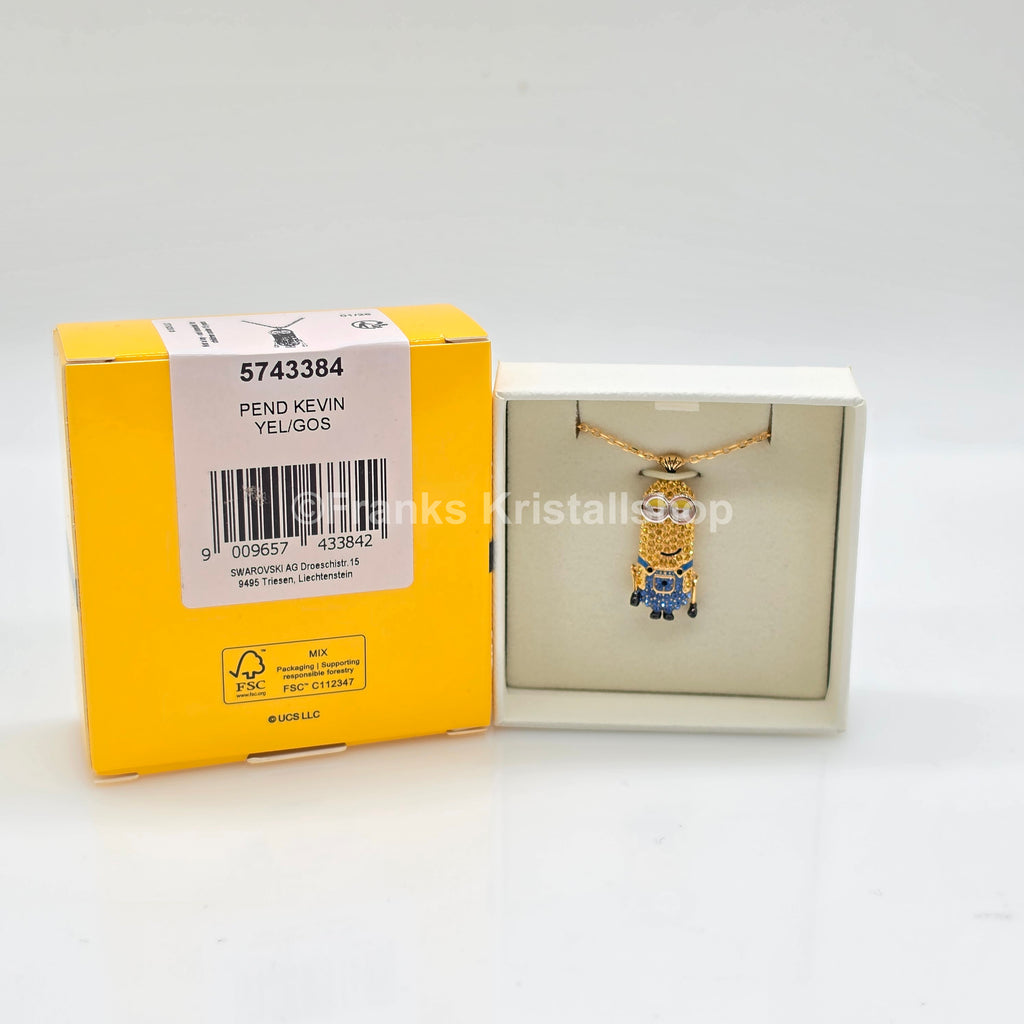 SWAROVSKI Minions Halskette Kevin Anhänger, Mehrfarbig, Gold 5743384