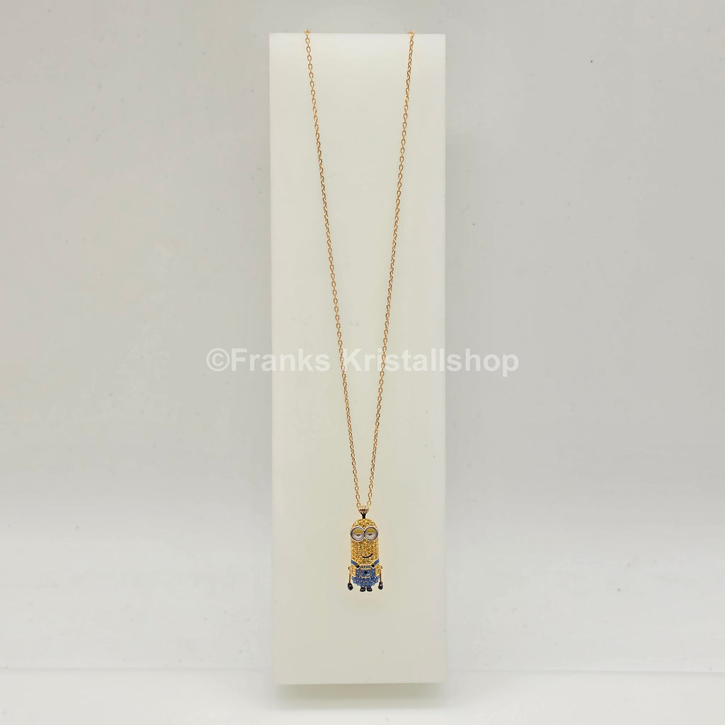 SWAROVSKI Minions Halskette Kevin Anhänger, Mehrfarbig, Gold 5743384