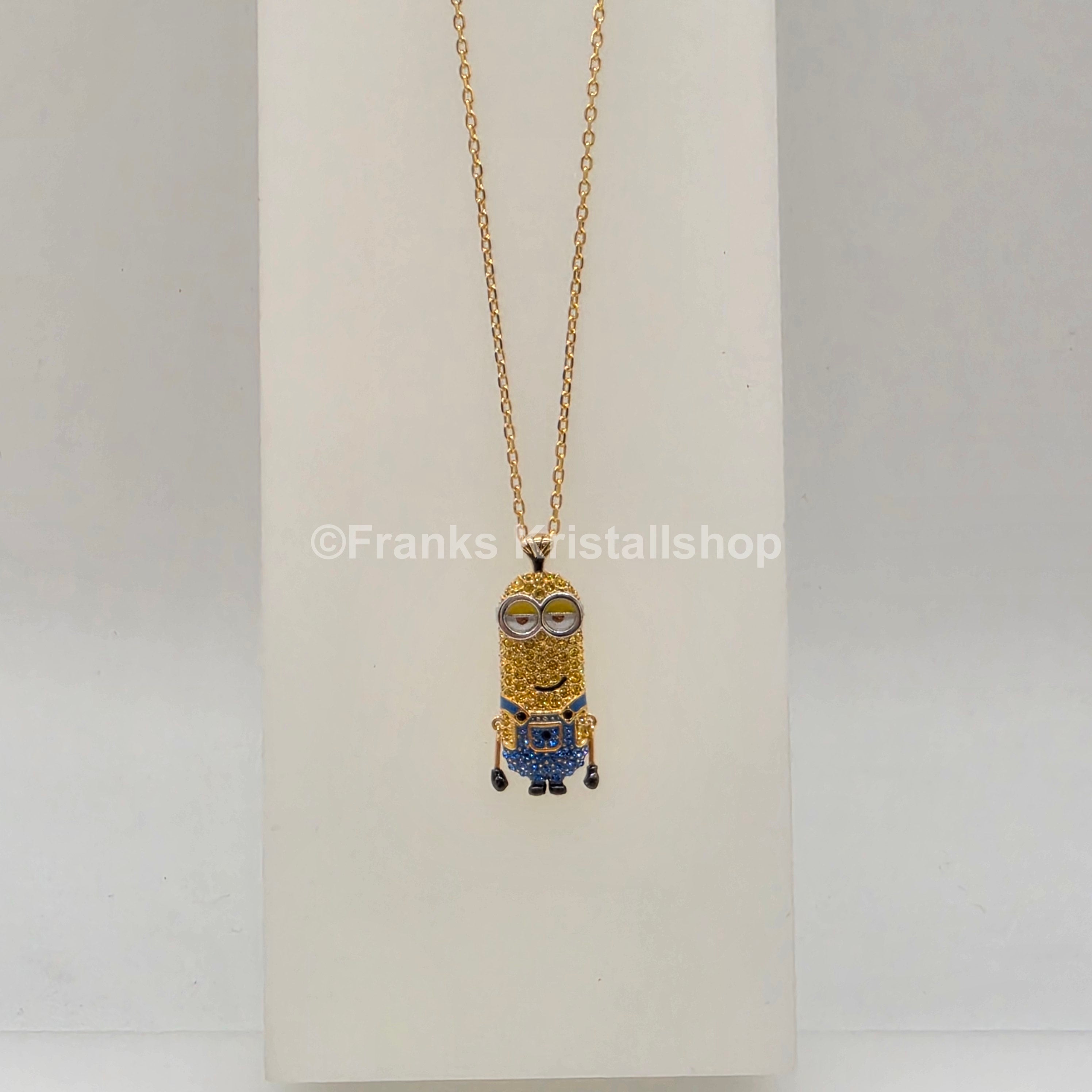 SWAROVSKI Minions Halskette Kevin Anhänger, Mehrfarbig, Gold 5743384