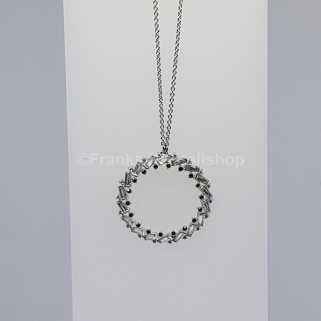SWAROVSKI Ring Kranz Halskette Naeli Kette, Weiß, Rhodiniert 5467454