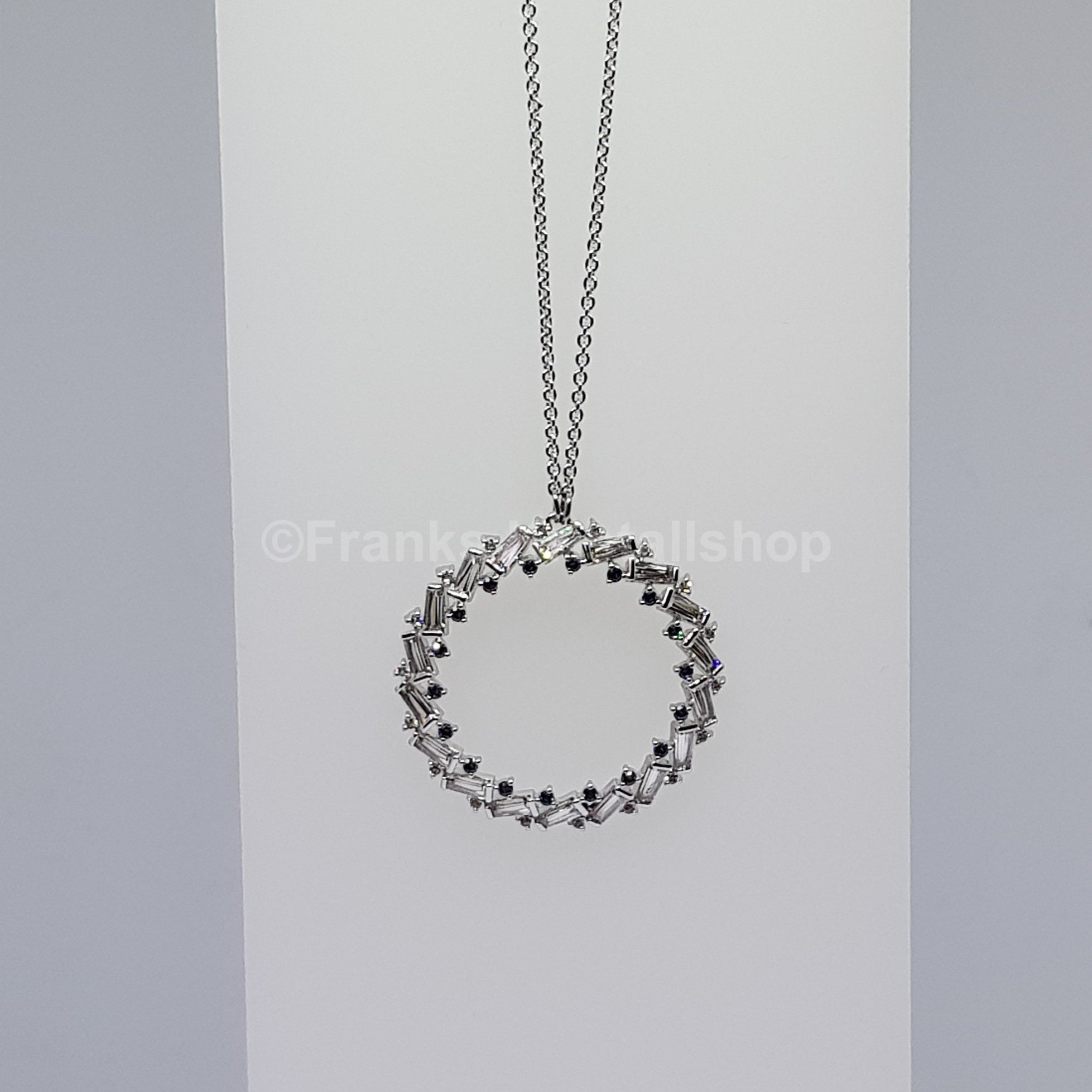 SWAROVSKI Ring Kranz Halskette Naeli Kette, Weiß, Rhodiniert 5467454