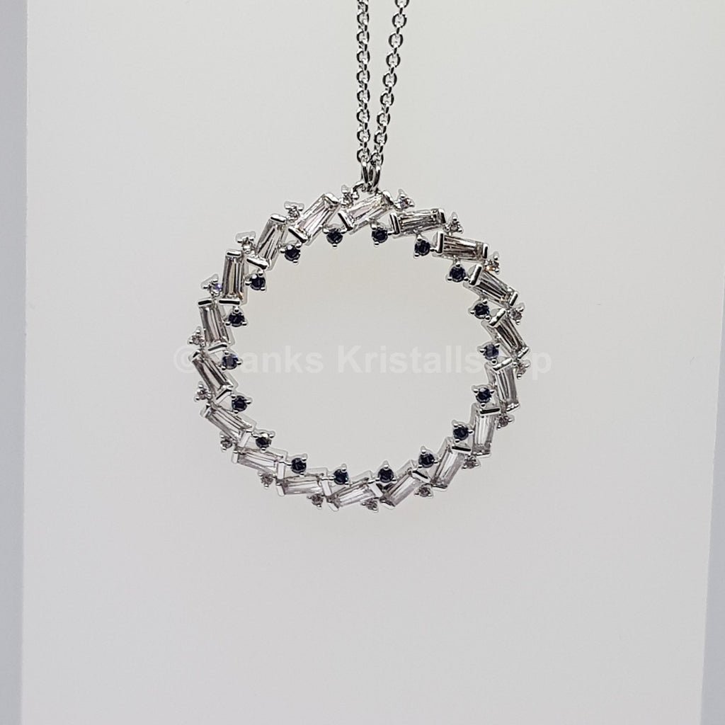 SWAROVSKI Ring Kranz Halskette Naeli Kette, Weiß, Rhodiniert 5467454