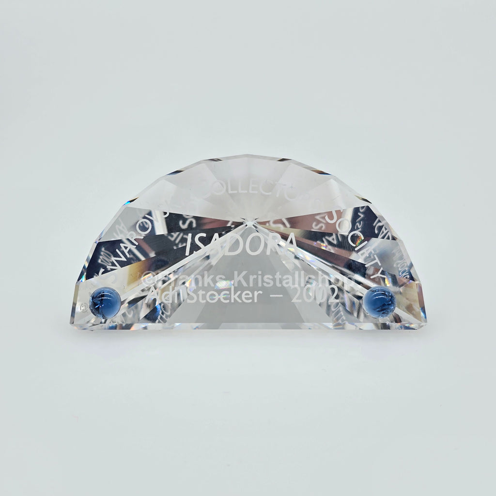 SWAROVSKI SCS Jahresfigur 2002 Magic of Dance Tänzerin Isadora VAR 2 mit Namensschild 279648