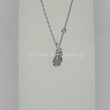 Lade das Bild in den Galerie-Viewer, SWAROVSKI Naughty Feder Halskette Weiß, Rhodiniert 5512365 oU
