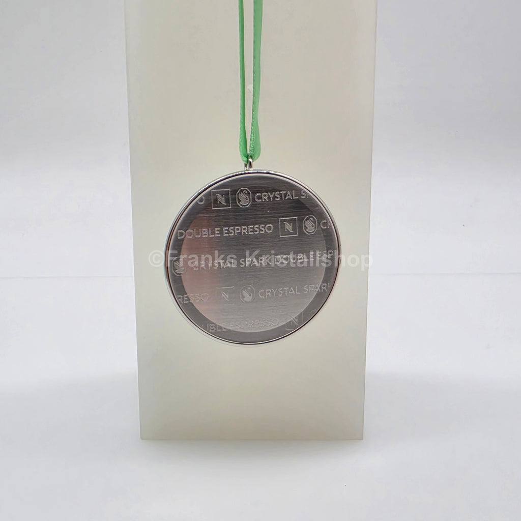 SWAROVSKI Nespresso x Swarovski Festliches Kristallornament Grün 5767262