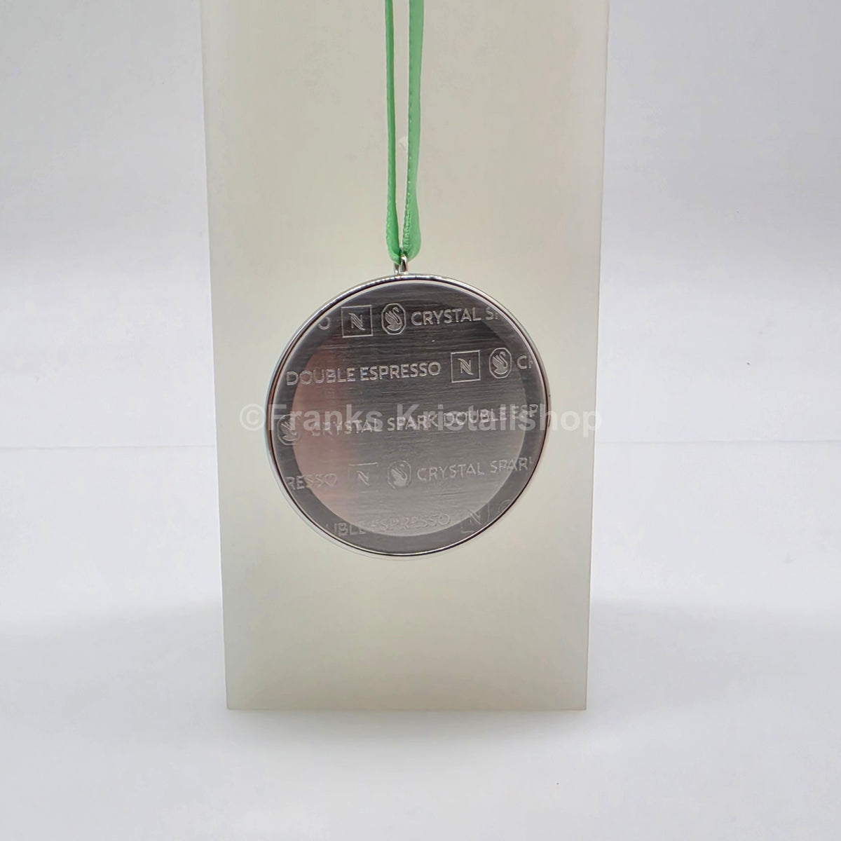 SWAROVSKI Nespresso x Swarovski Festliches Kristallornament Grün 5767262
