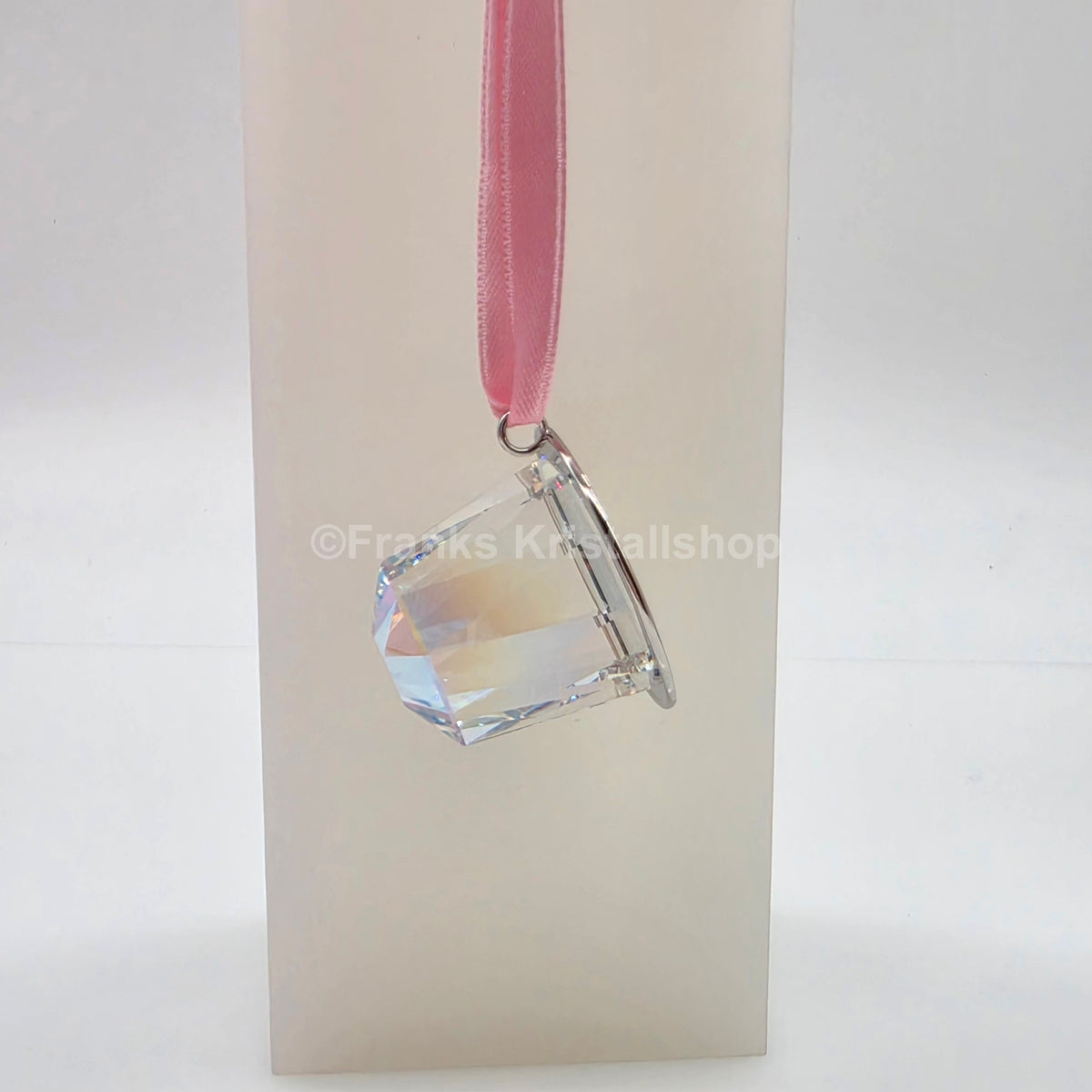 SWAROVSKI Nespresso x Swarovski Festliches Kristallornament Rosa 5767261