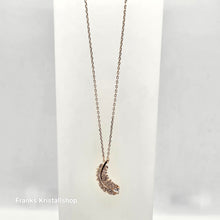 Lade das Bild in den Galerie-Viewer, SWAROVSKI Idyllia Feder Halskette Weiß, Roségold-Legierungsschicht 5663483
