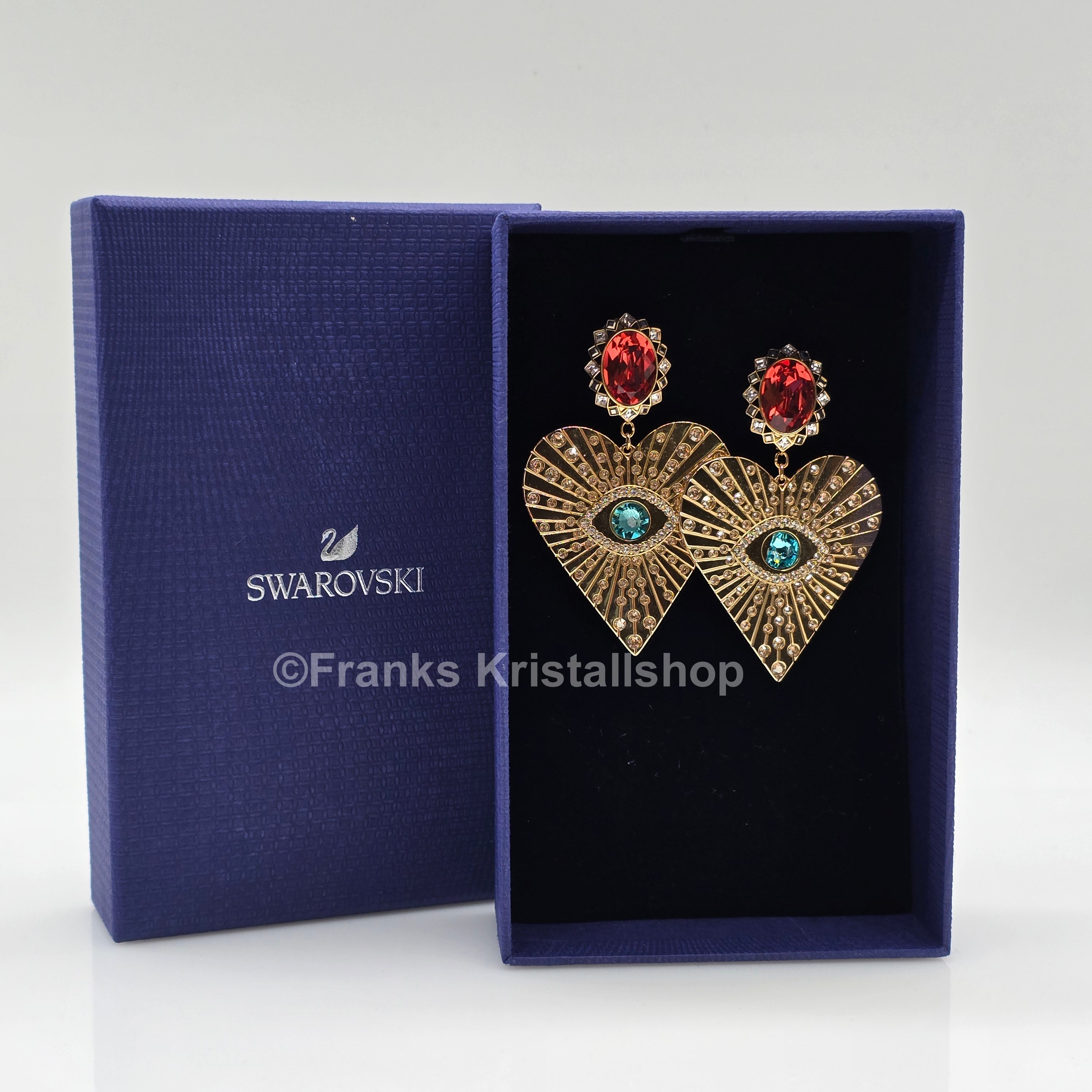 SWAROVSKI Ohrclips Clips Herz Ohrhänger Lucky Goddess 5464131