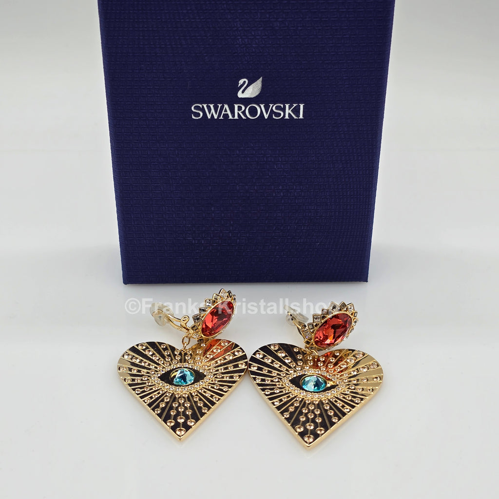 SWAROVSKI Ohrclips Clips Herz Ohrhänger Lucky Goddess 5464131