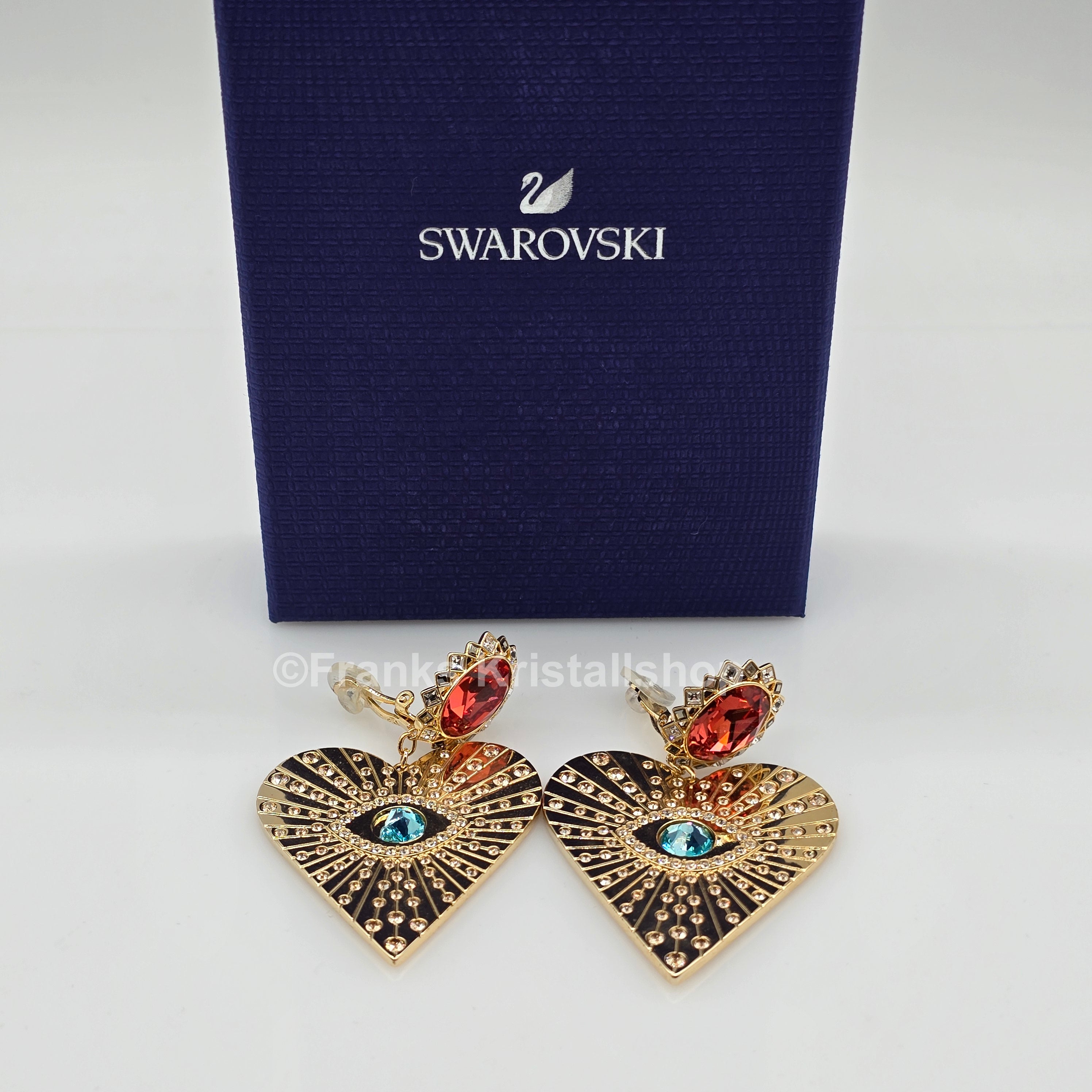 SWAROVSKI Ohrclips Clips Herz Ohrhänger Lucky Goddess 5464131