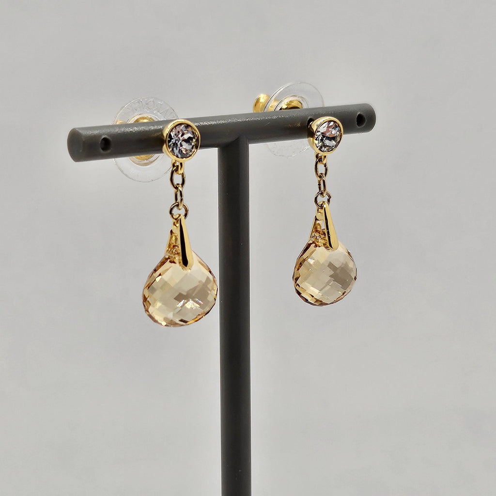 SWAROVSKI Tessa Drop-Ohrhänger Goldfarben Goldlegierungsschicht 5677549