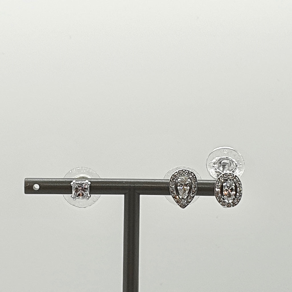 SWAROVSKI Attract Ohrstecker 2 Stecker und 1 Clip, Rhodiniert 5410284