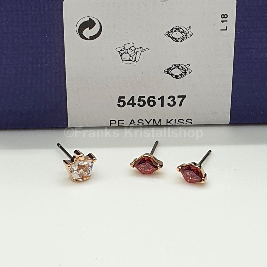 SWAROVSKI Out Of This World Ohrstecker 2 x Kussmund 1 x Krone, 5456137