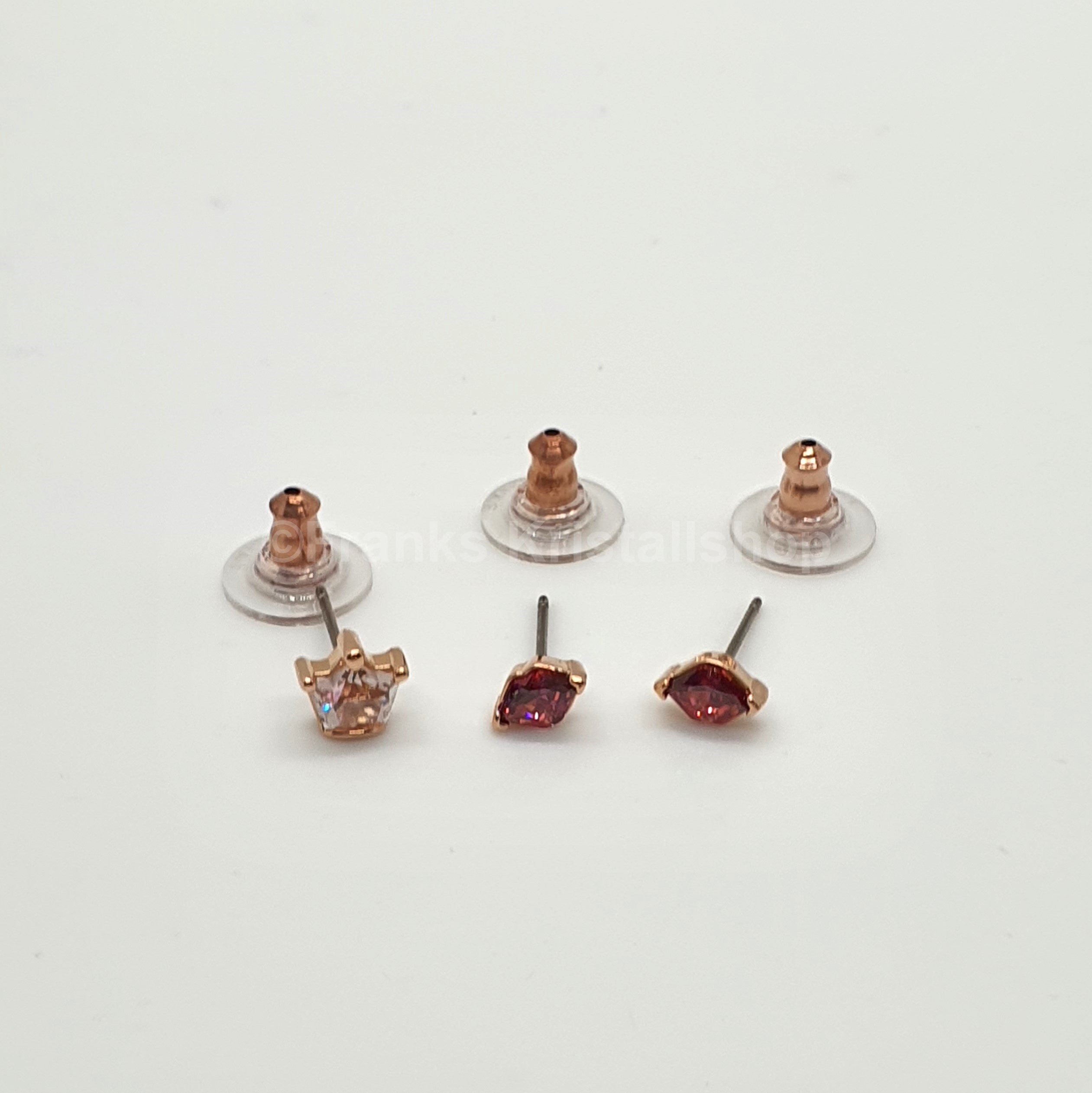 SWAROVSKI Out Of This World Ohrstecker 2 x Kussmund 1 x Krone, 5456137