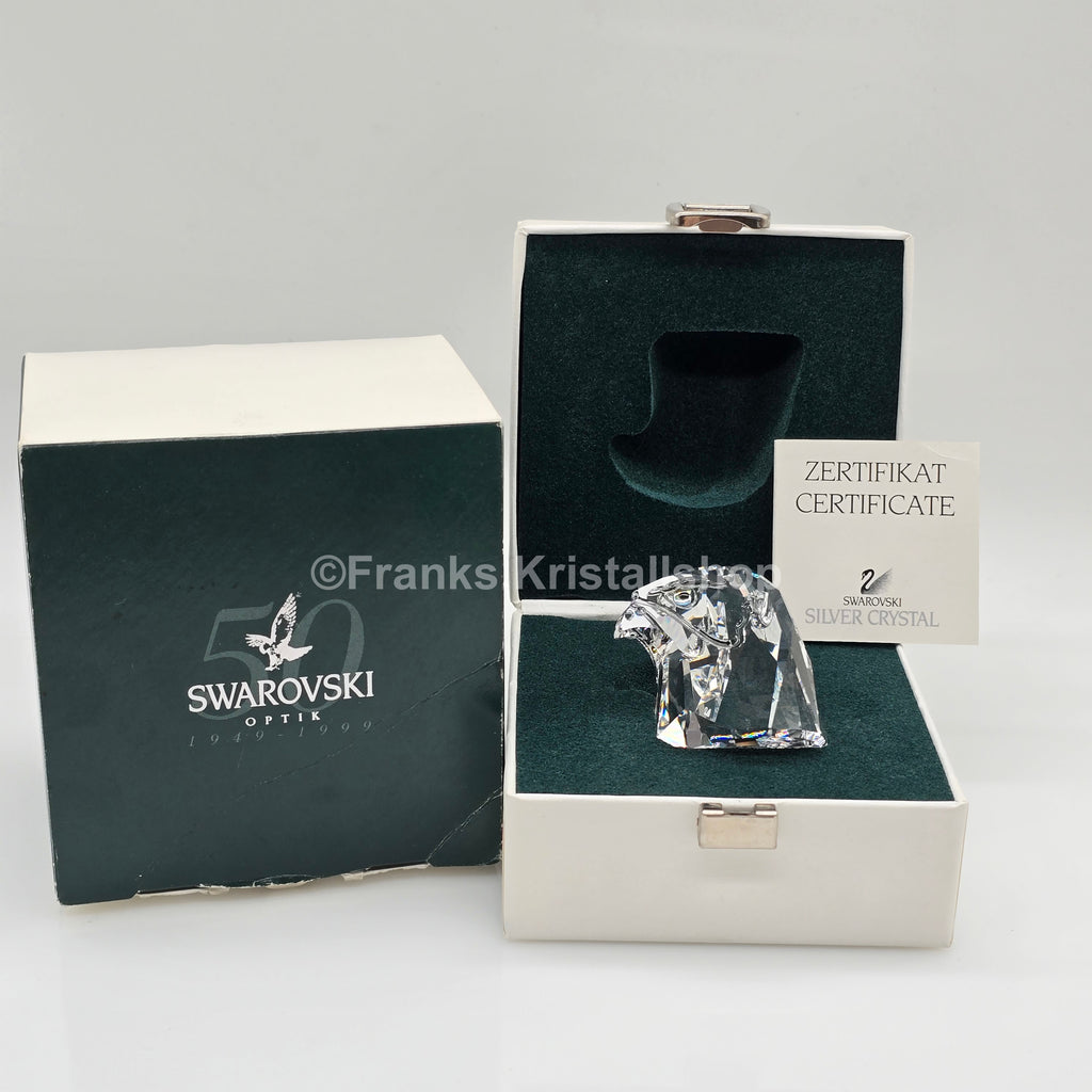 SWAROVSKI Falkenkopf Klein Sonderausgabe Optik 1949 - 1999  013829