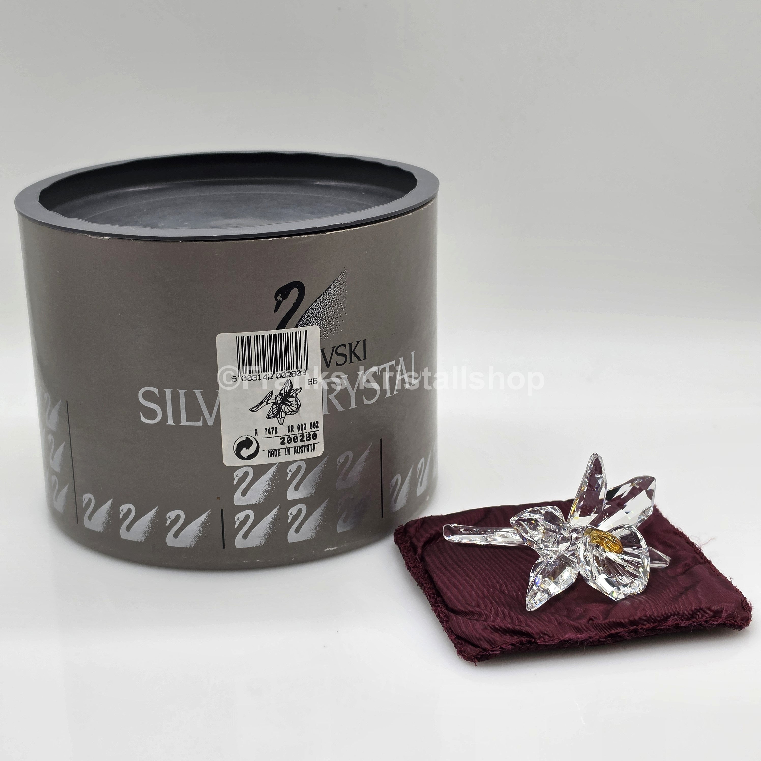 SWAROVSKI Orchidee Dunkelgelb 200280 Variante 2 (Dunkelgelb)